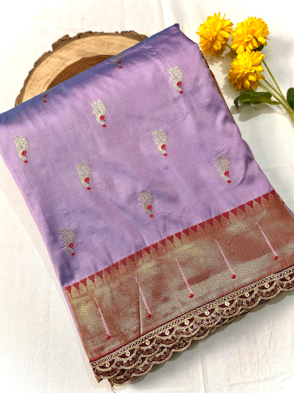 Shahi Zari Pallu Premium Border Silk Saree