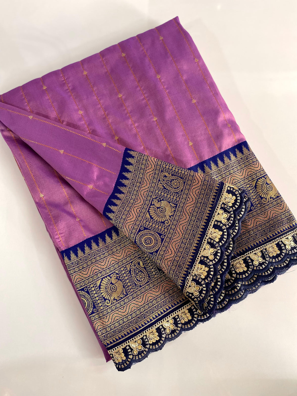 Mahalakshmi Border Paithani Silk Saree