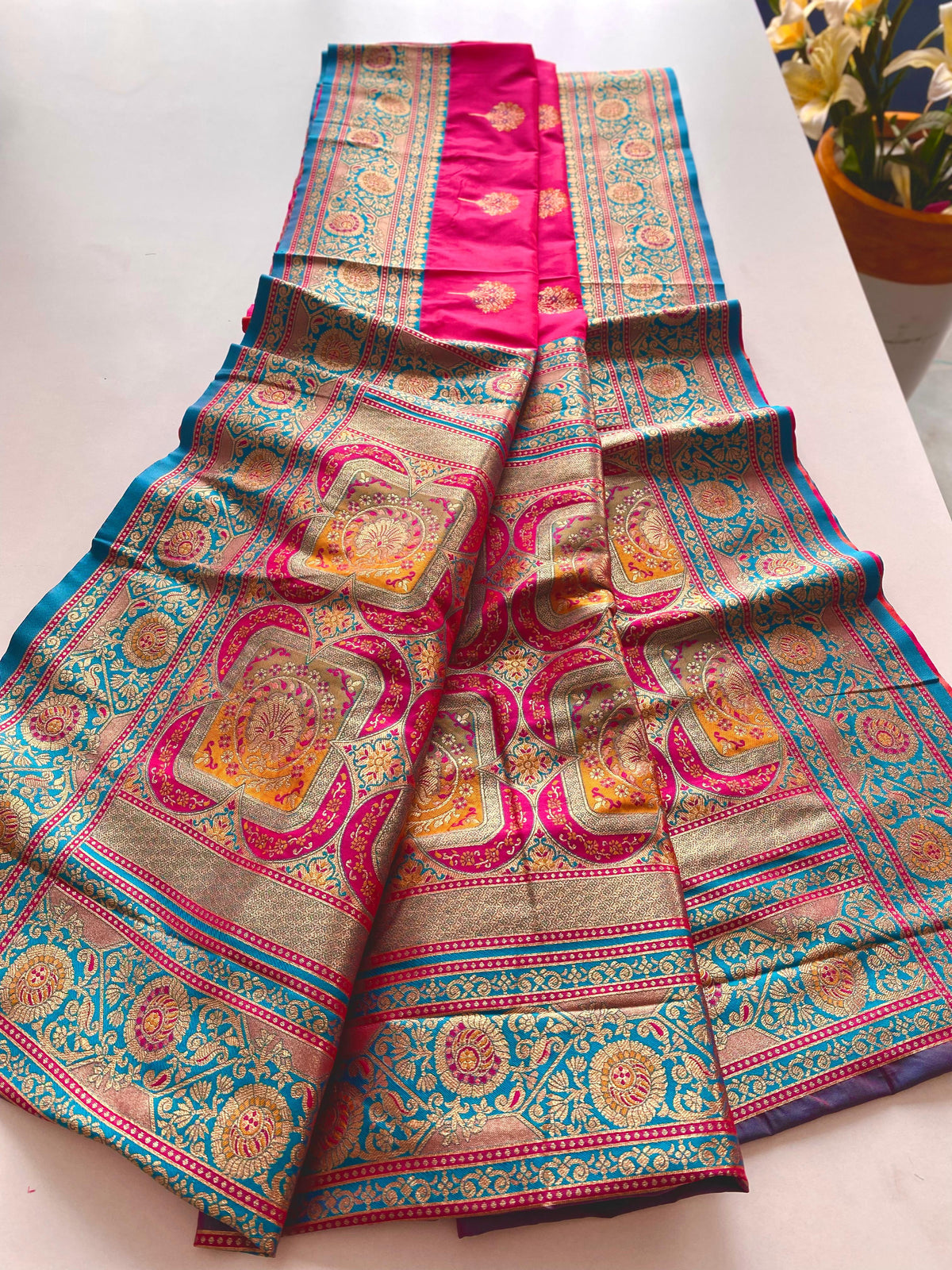 Revati Premium Woven Banarasi Saree