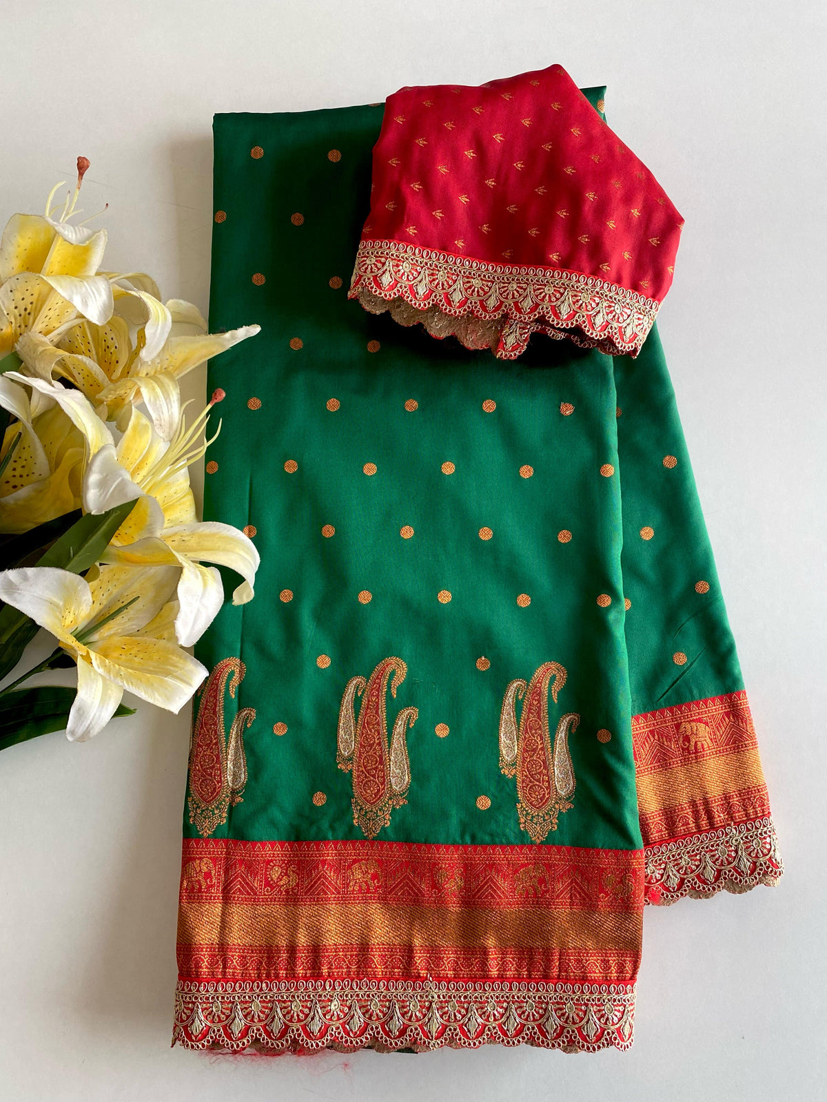 Rajeshwari Pure Paithani Border Silk Saree