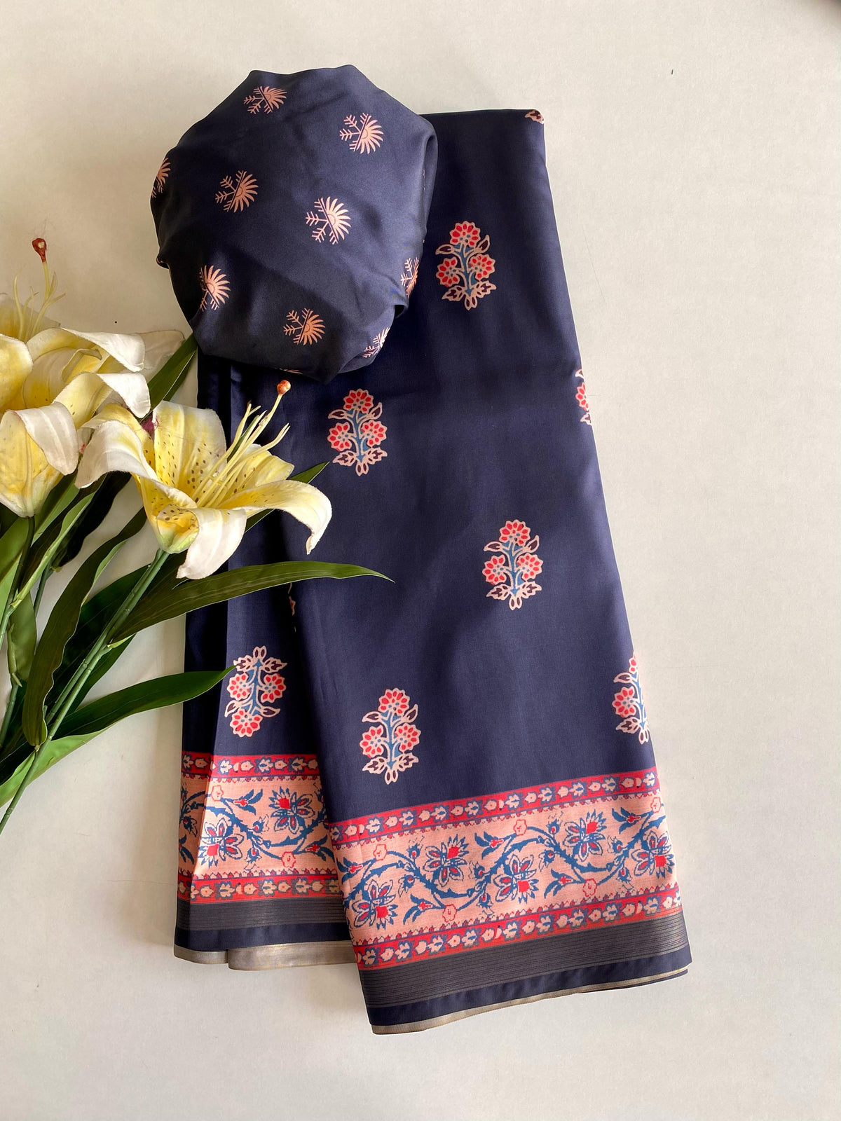 Regal Pure Dola Viscose DigitalPrint Saree