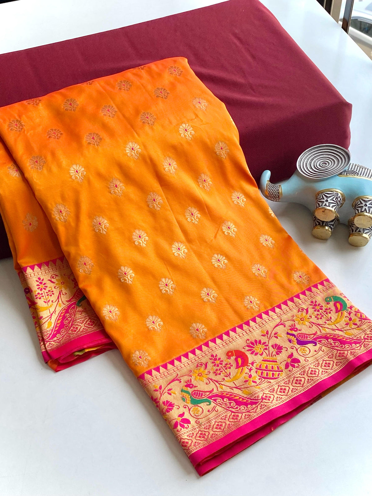 Rajwada Heritage Silk Saree