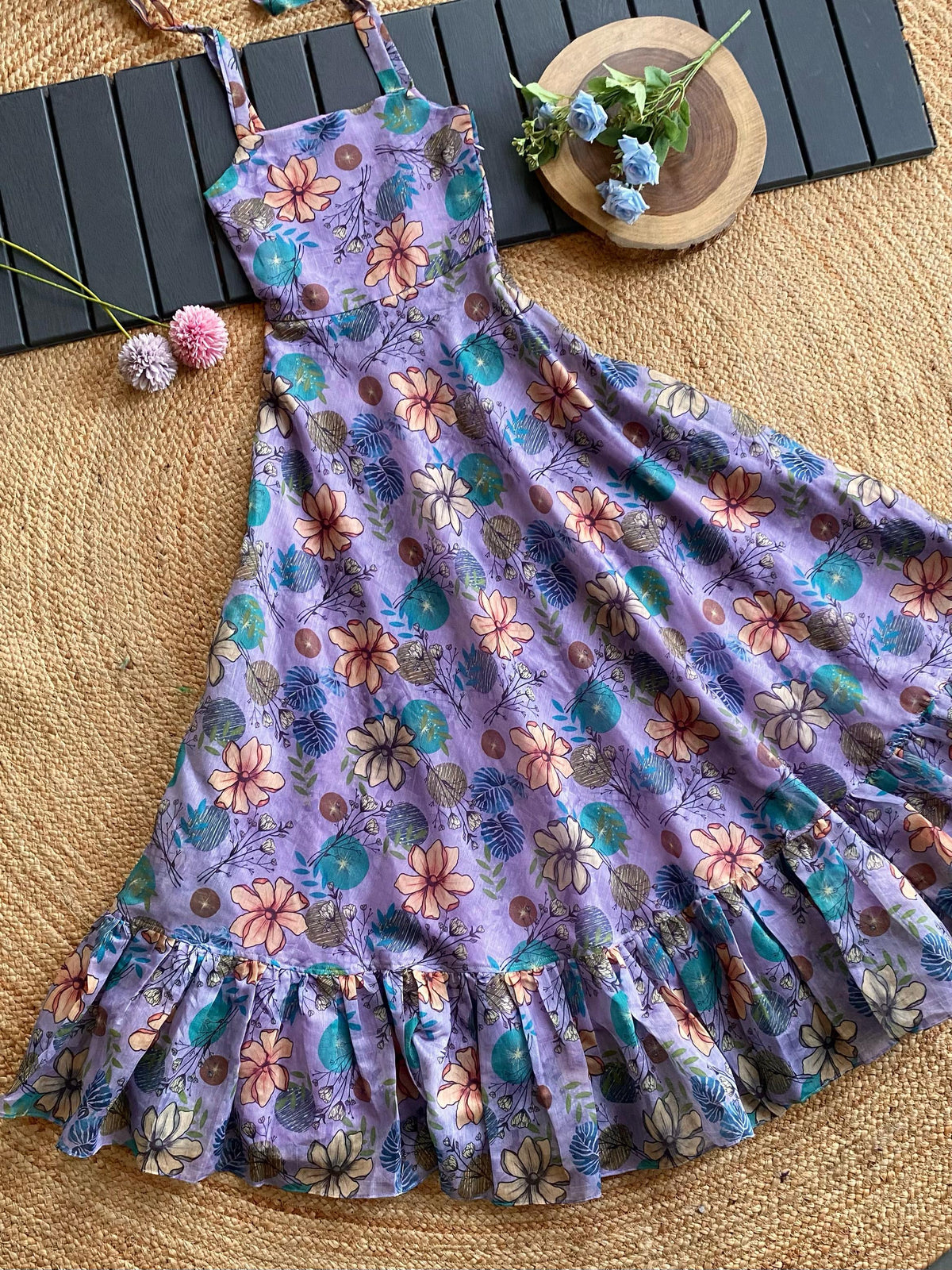 Blossom Ruffle Dress