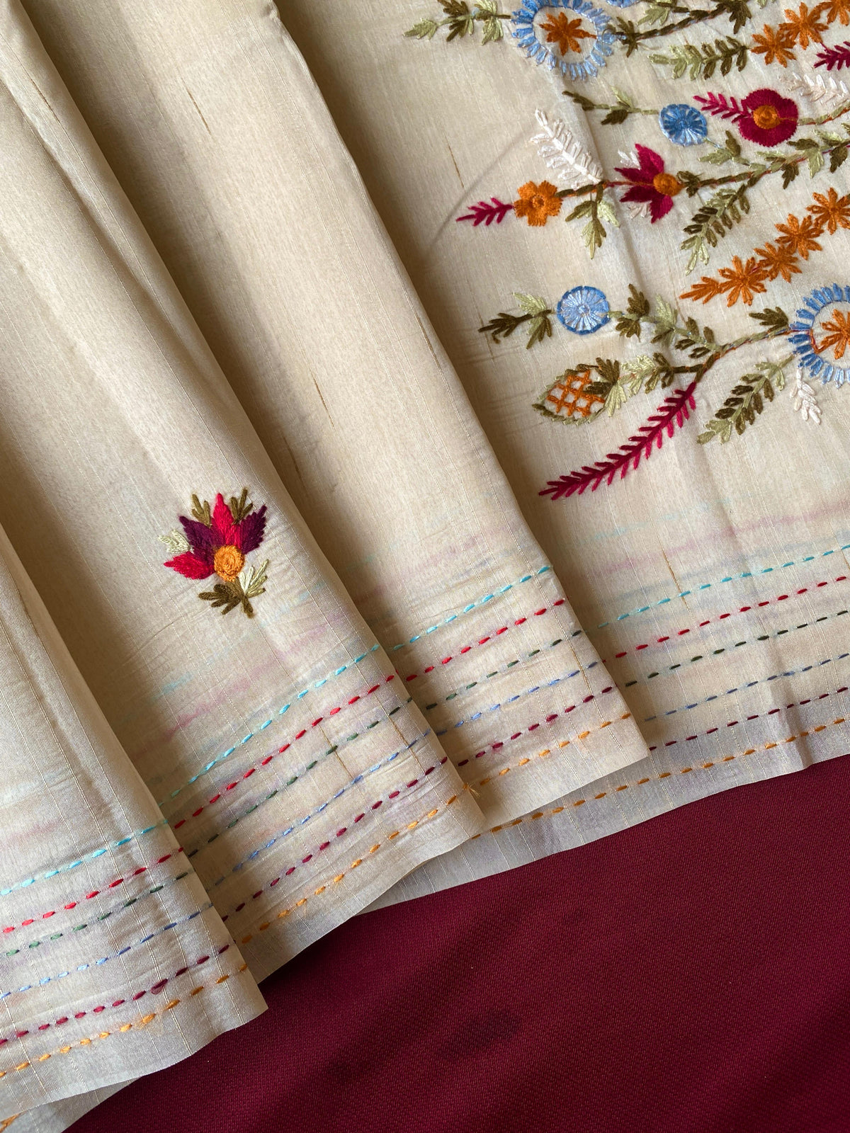 Aarohi Rich Pure Tussar Silk Saree