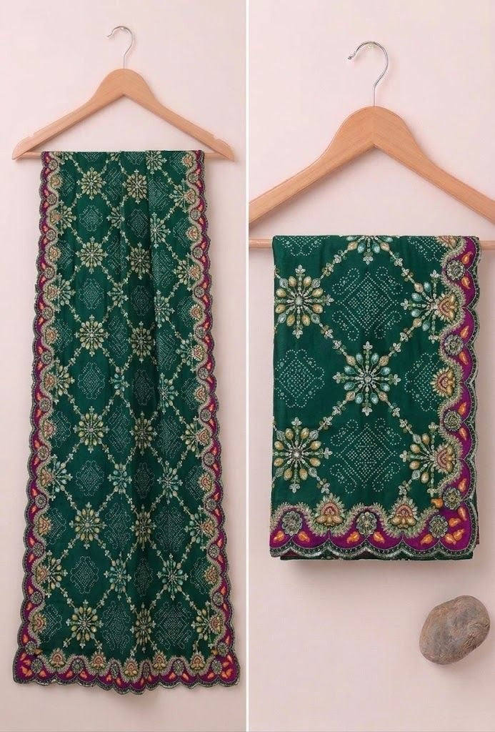 Leher Premium Chinon Dupatta