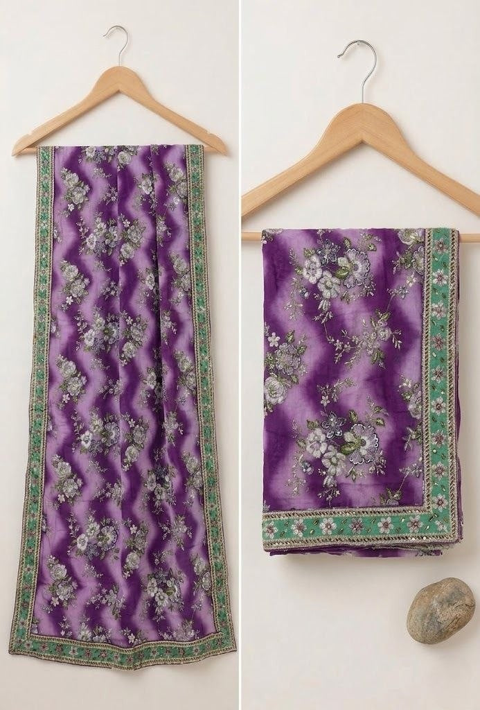 Kashvi Festive Chinon Dupatta