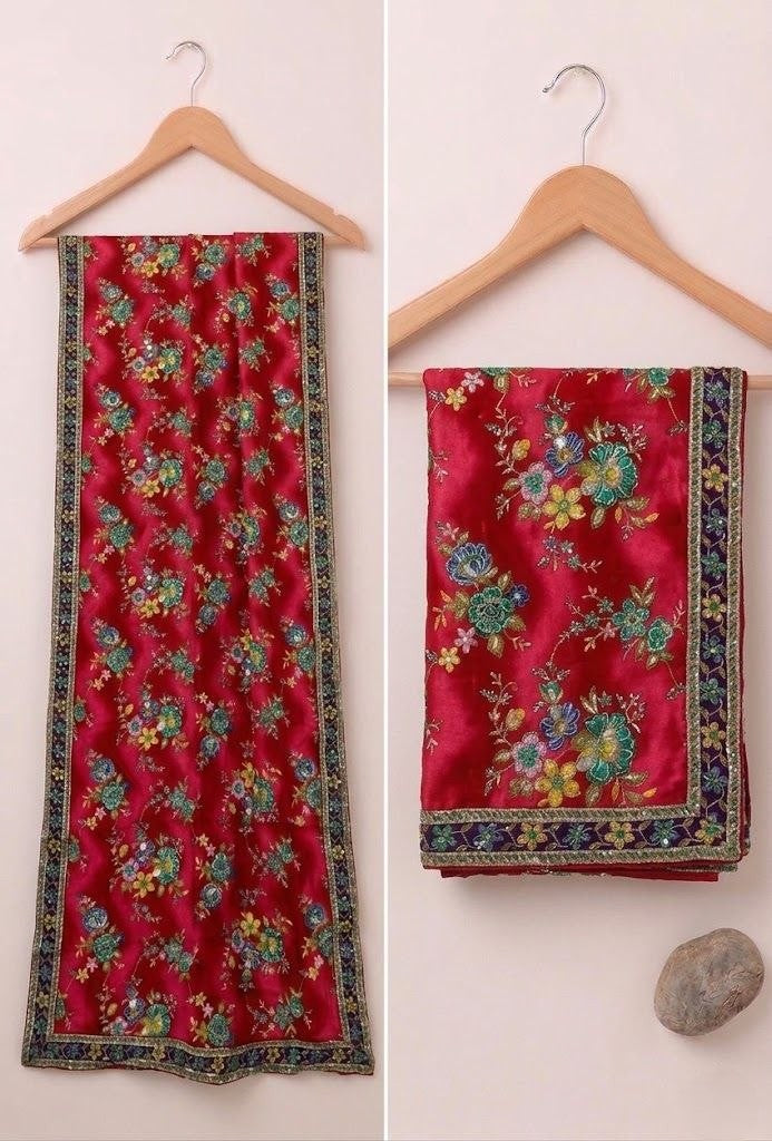 Kashvi Festive Chinon Dupatta