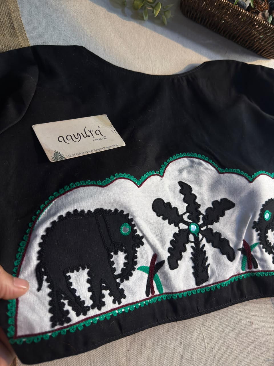Elegance Cotton Blouse