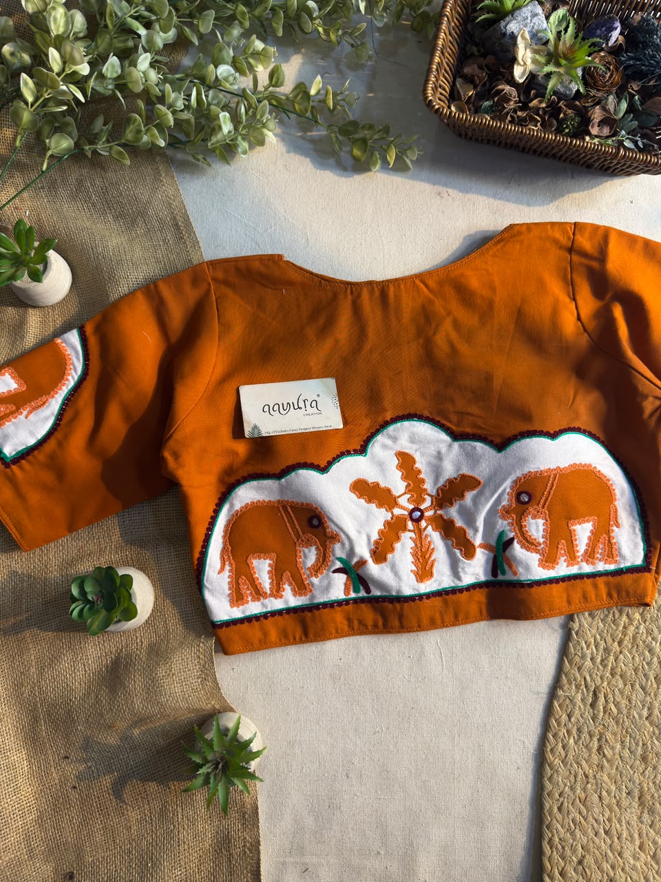 Elegance Cotton Blouse