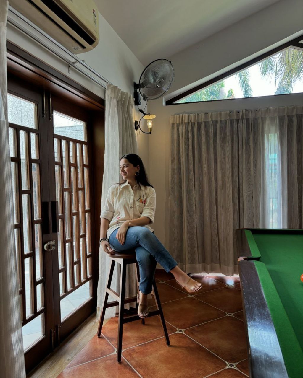 Embroidered Khadi Cotton Summer Top