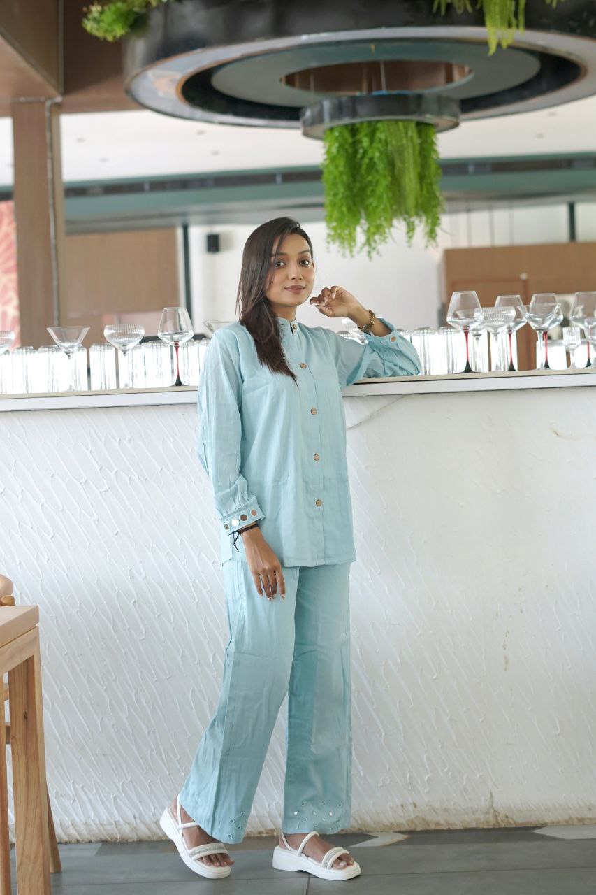 Classic Khadi Style Co-ord Set