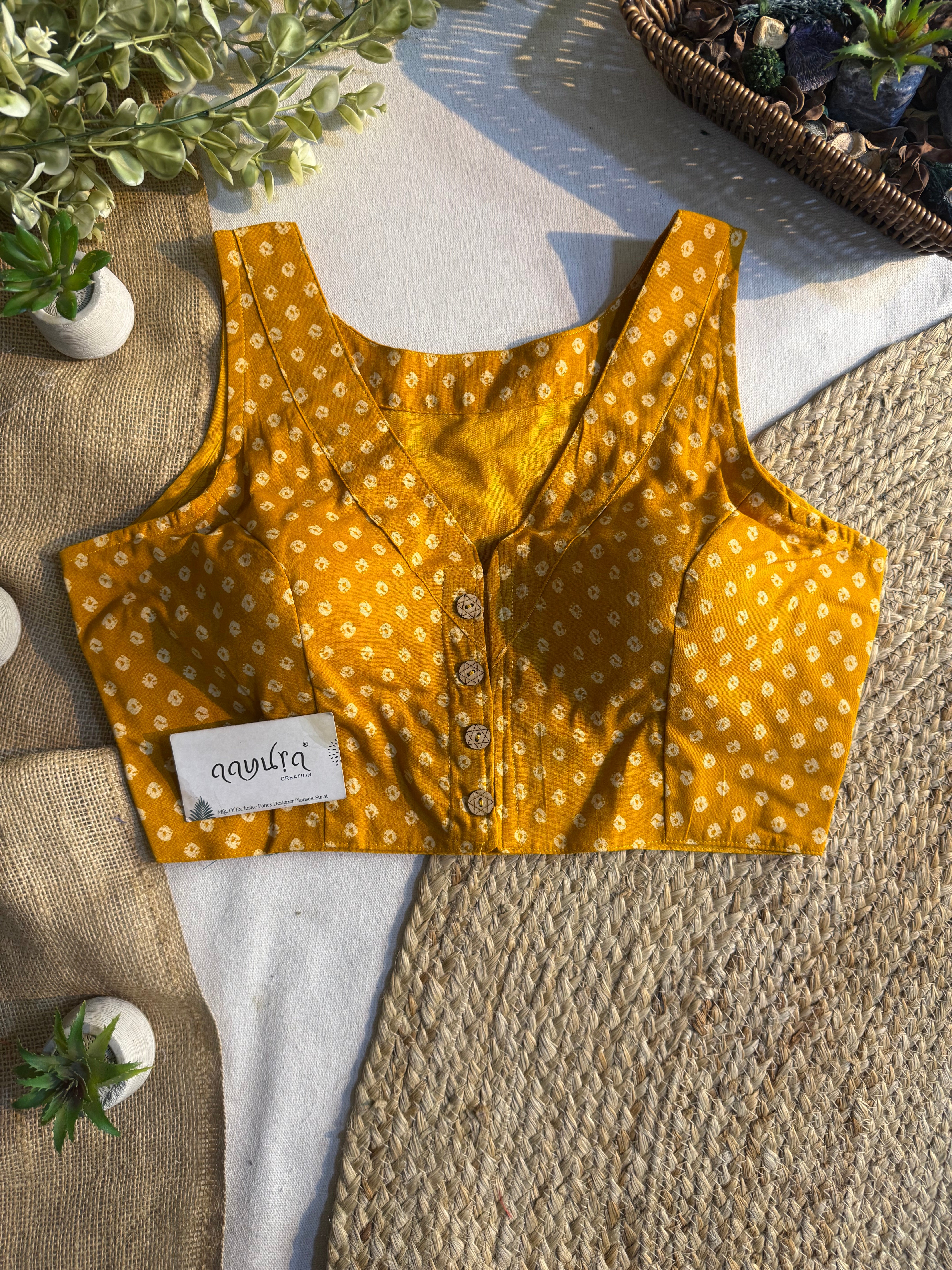 Cotton Collar Neck