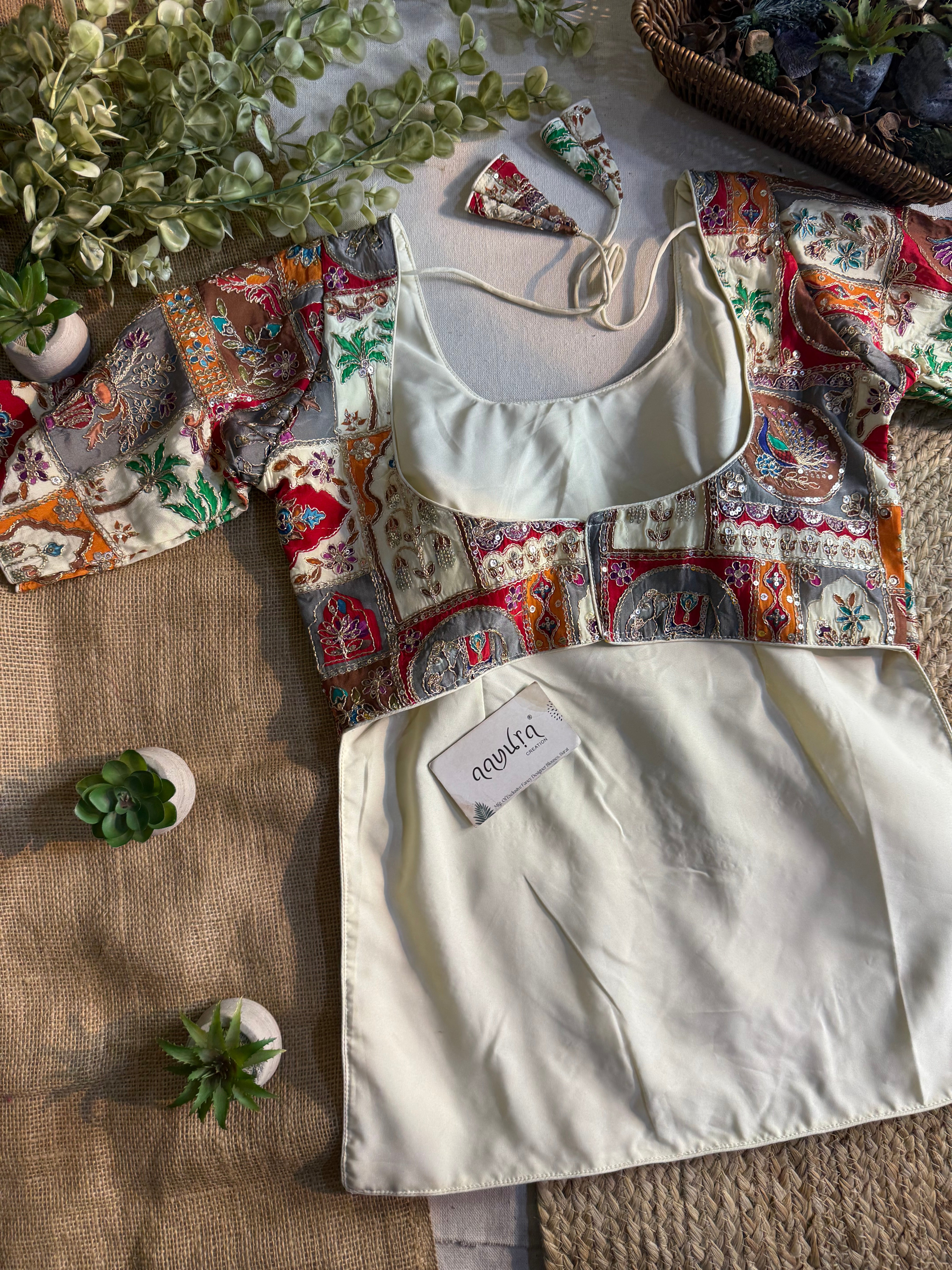 Zarmina Peplum Blouse