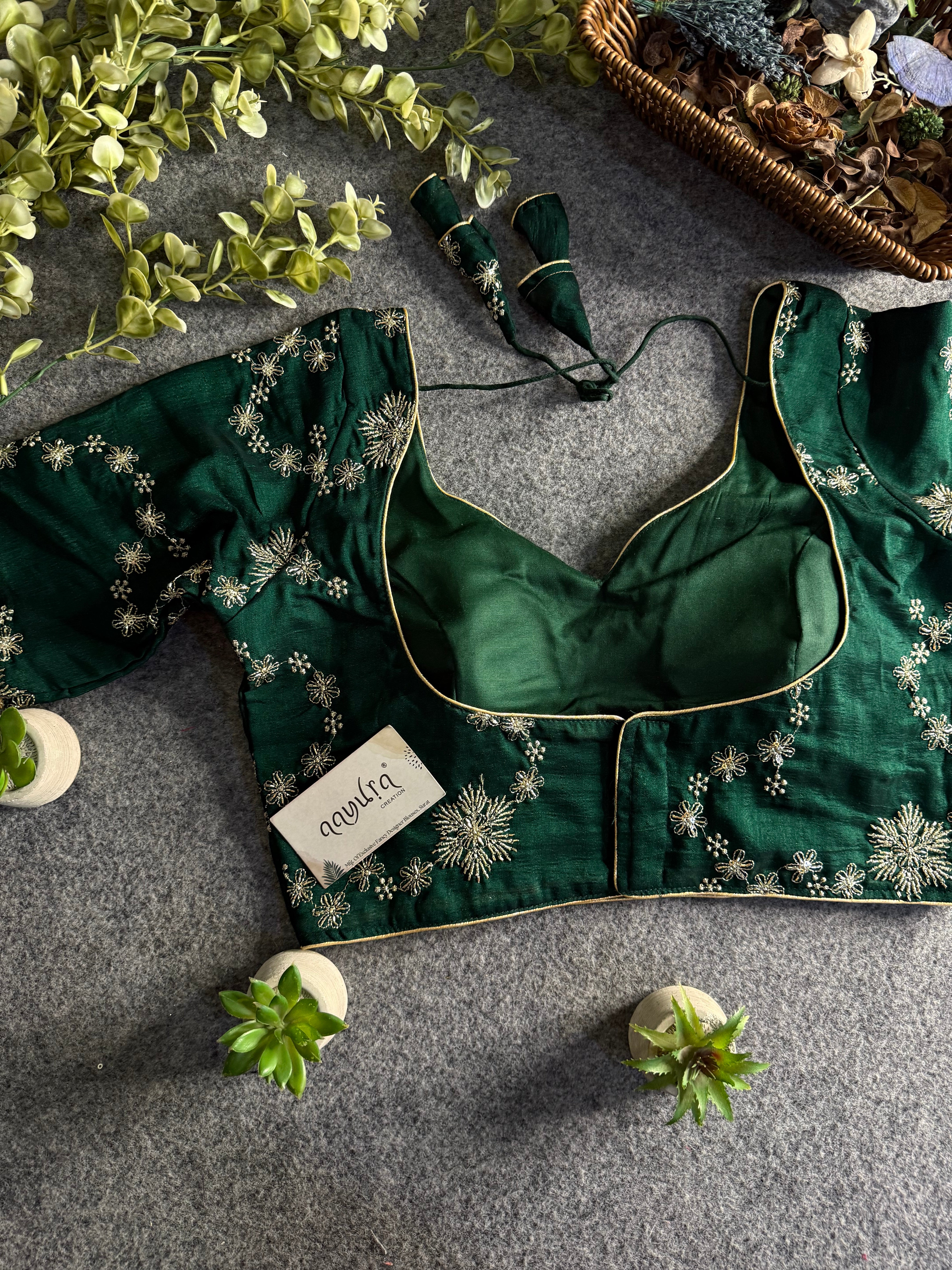 Sadvika-2 Vichitra Silk Blouse