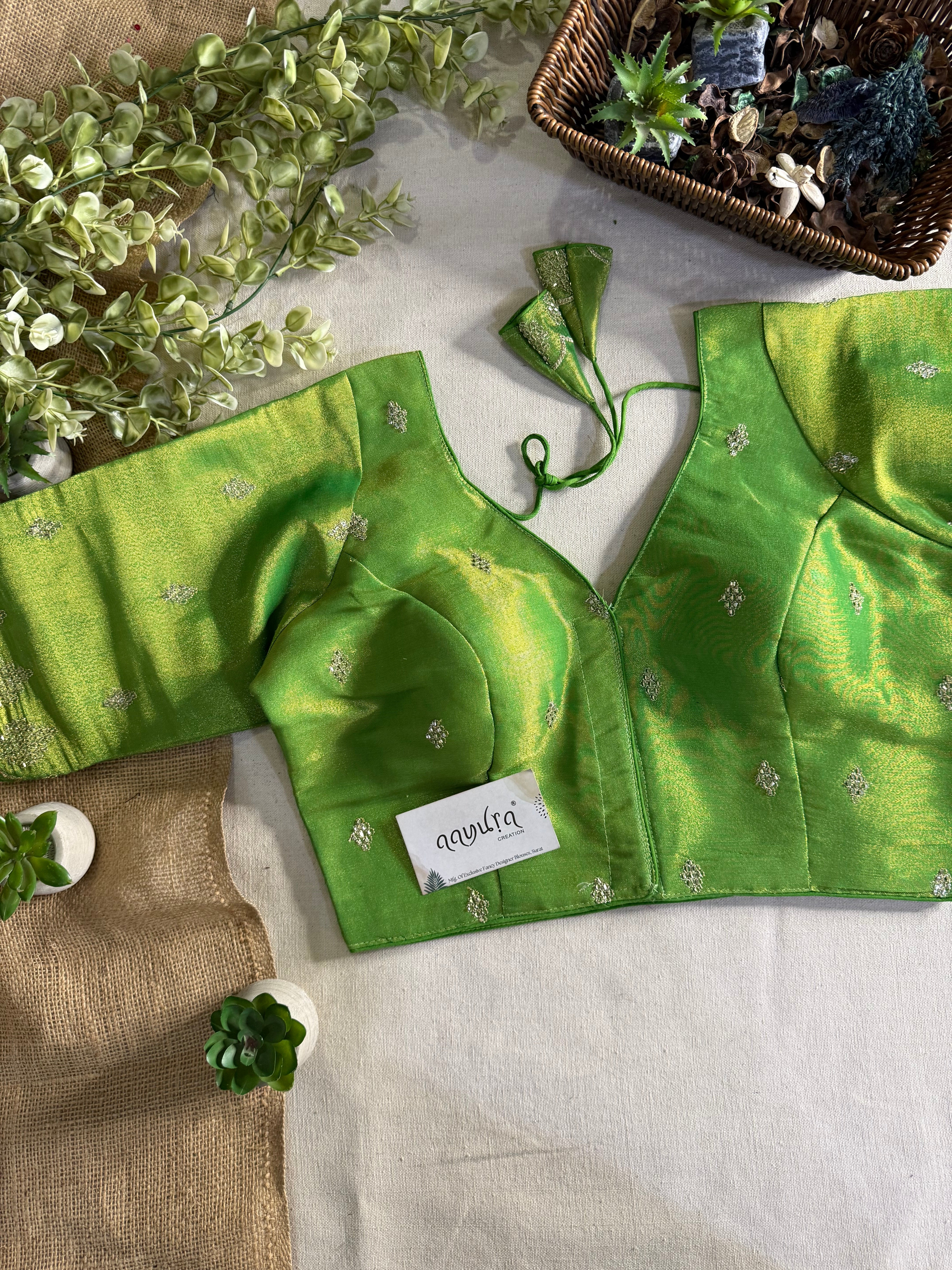 Zoya-2 Shimmer Butti Blouse