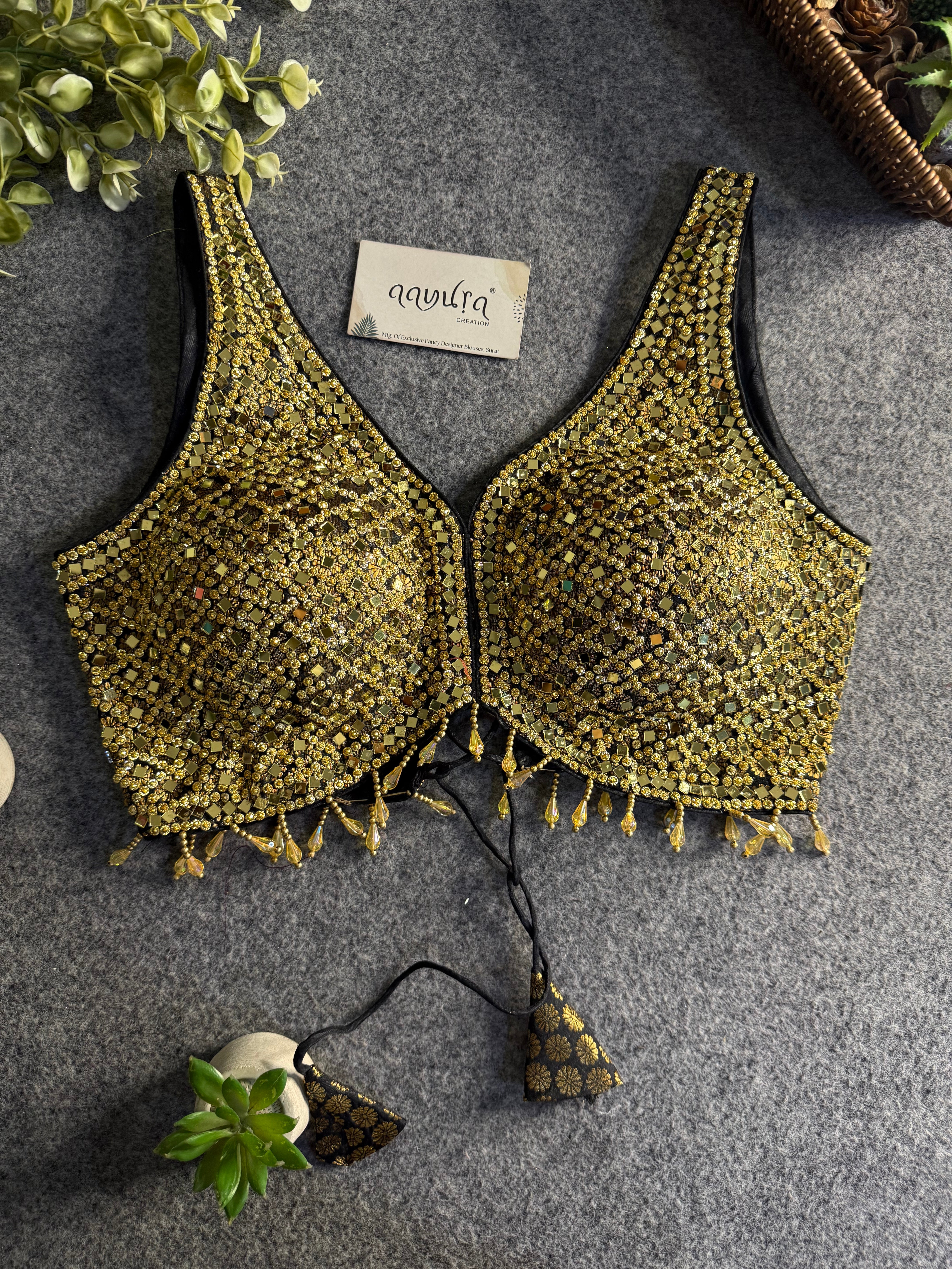 Lunara Festive Glow Blouse