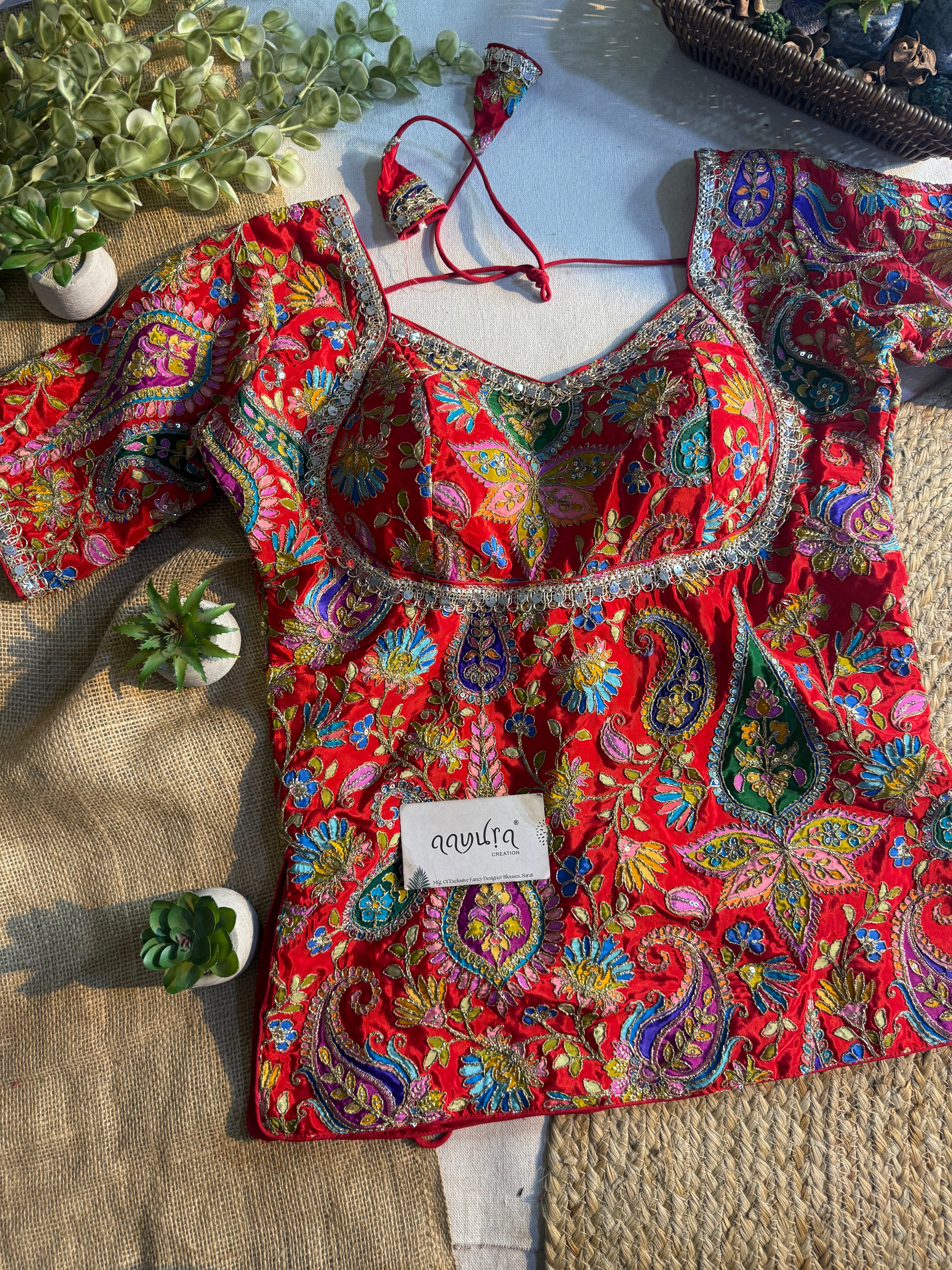 Shimmera Piplum Blouse