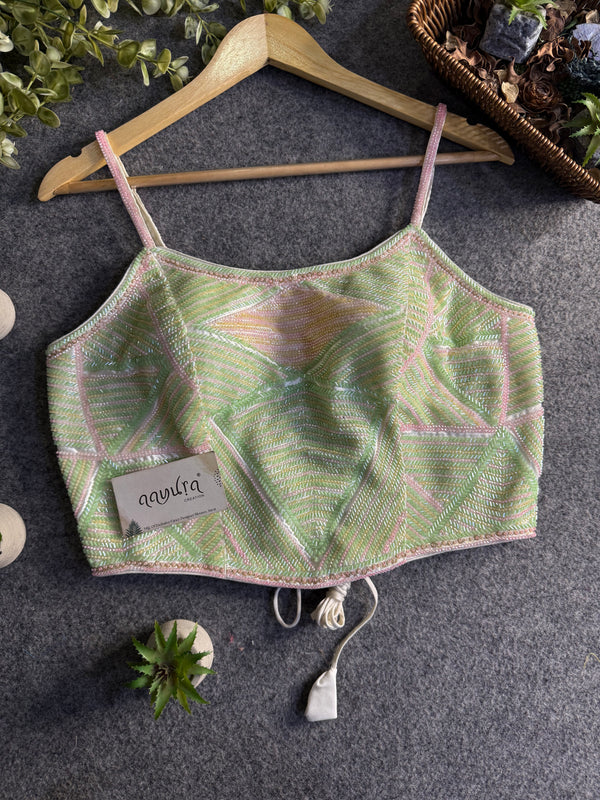Meherika Handcrafted Silk Blouse