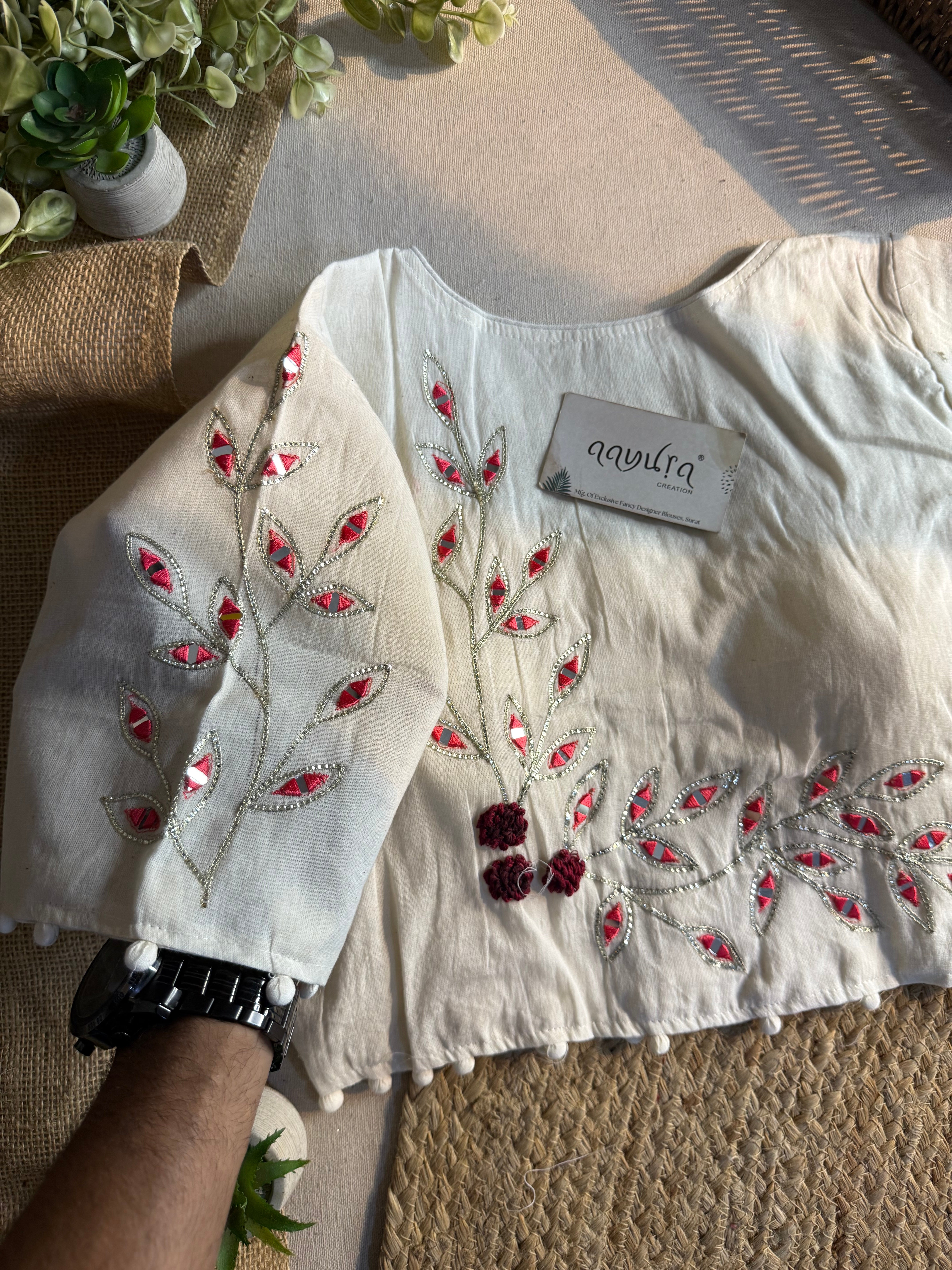 Elite Craft Cotton Blouse