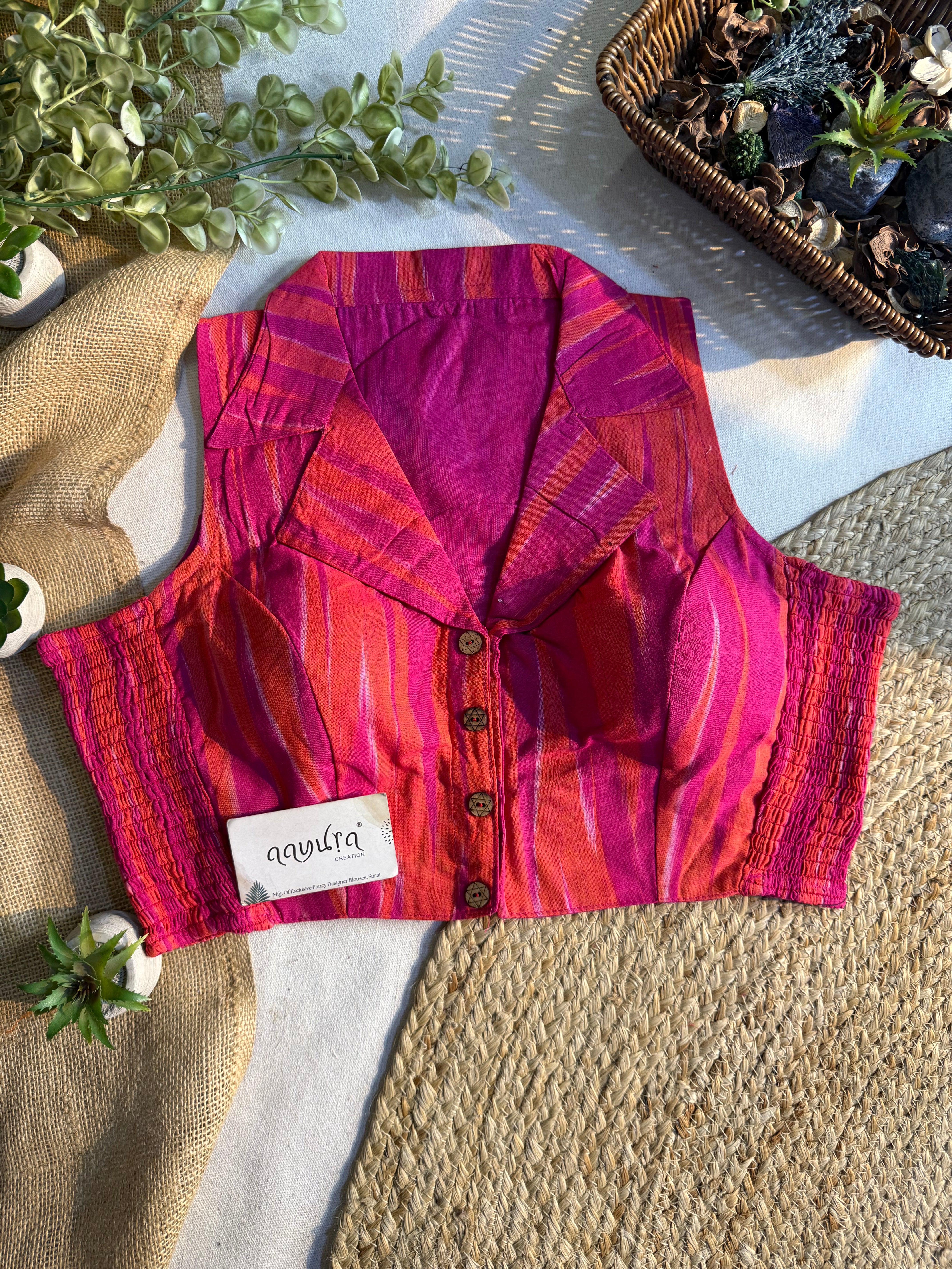 Comfort Fit Ikkath Streachable Blouse