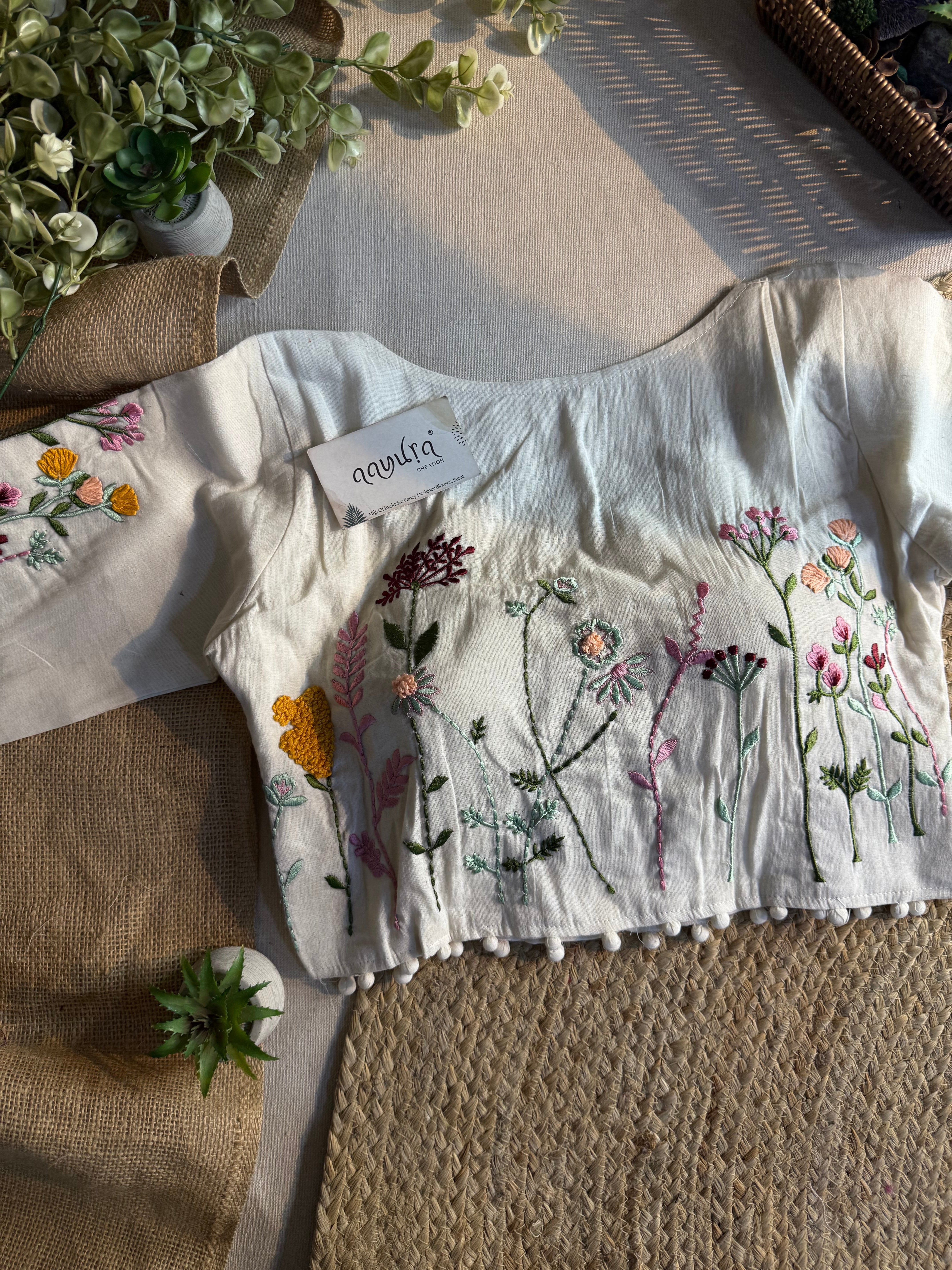 Elite Craft Cotton Blouse