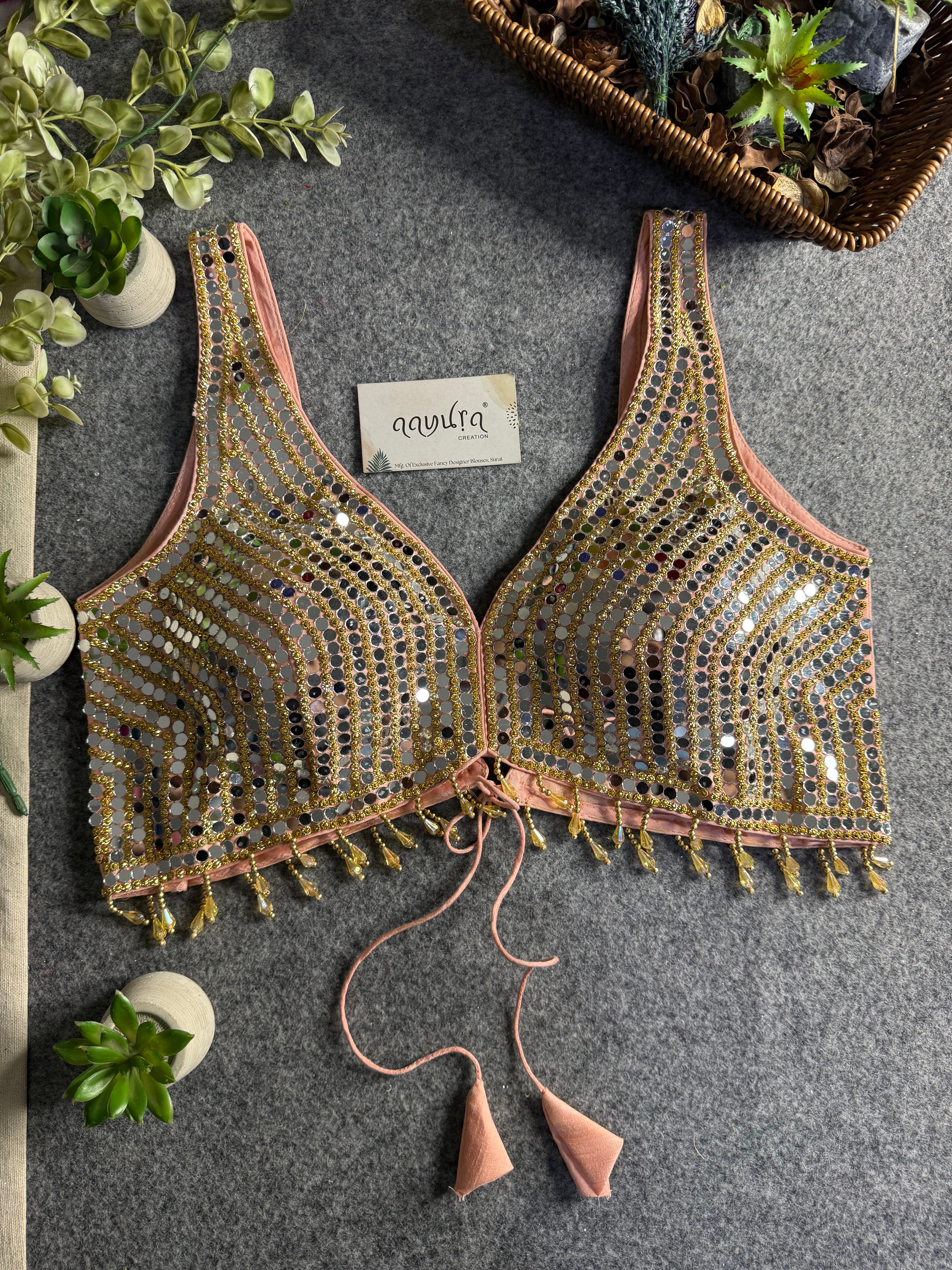 Lunara Festive Glow Blouse