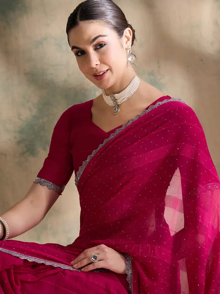 Diamond Drape – Classic Swarovski Saree