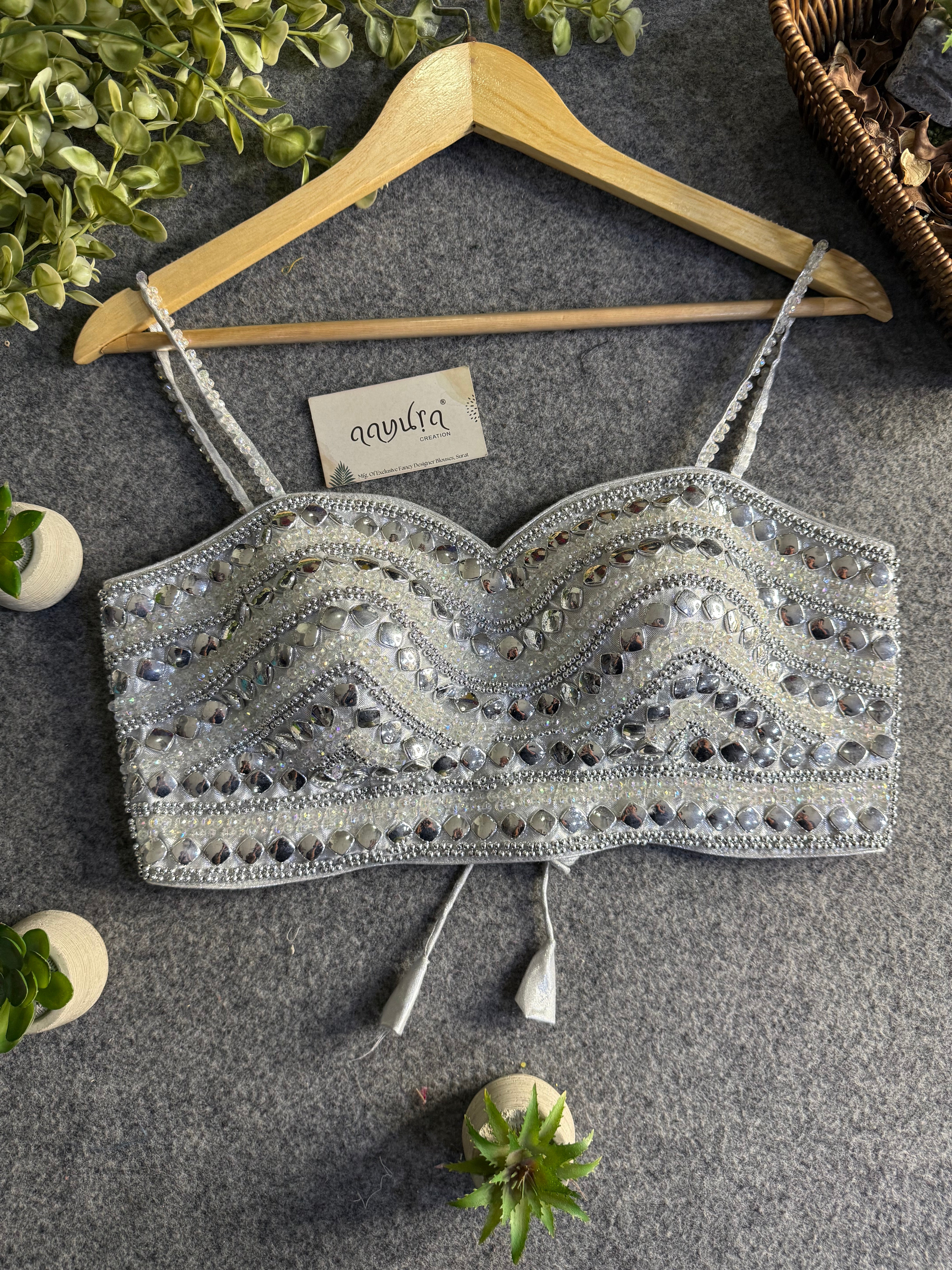 Grace Silk Handcrafted Blouse