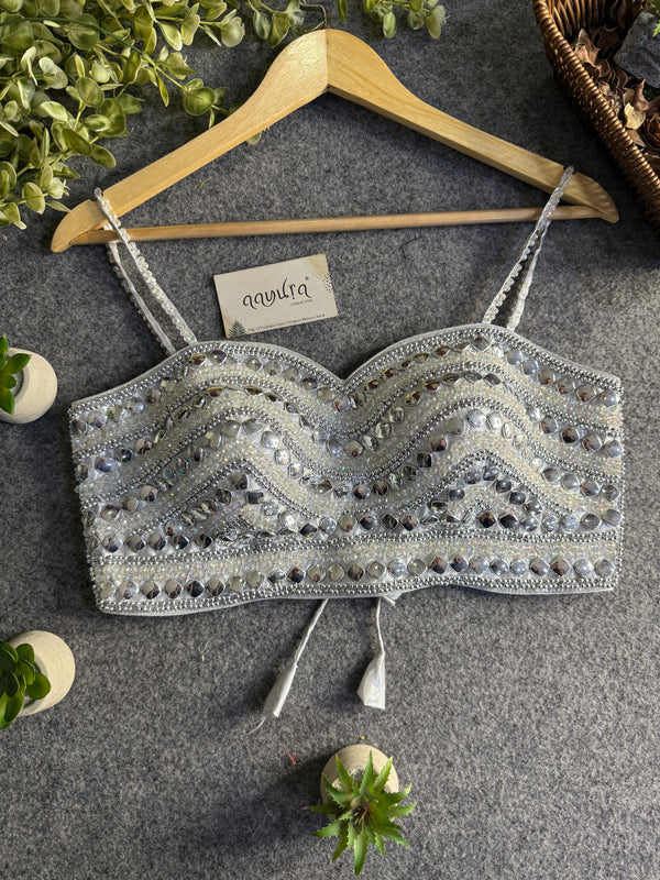 Grace Silk Handcrafted Blouse