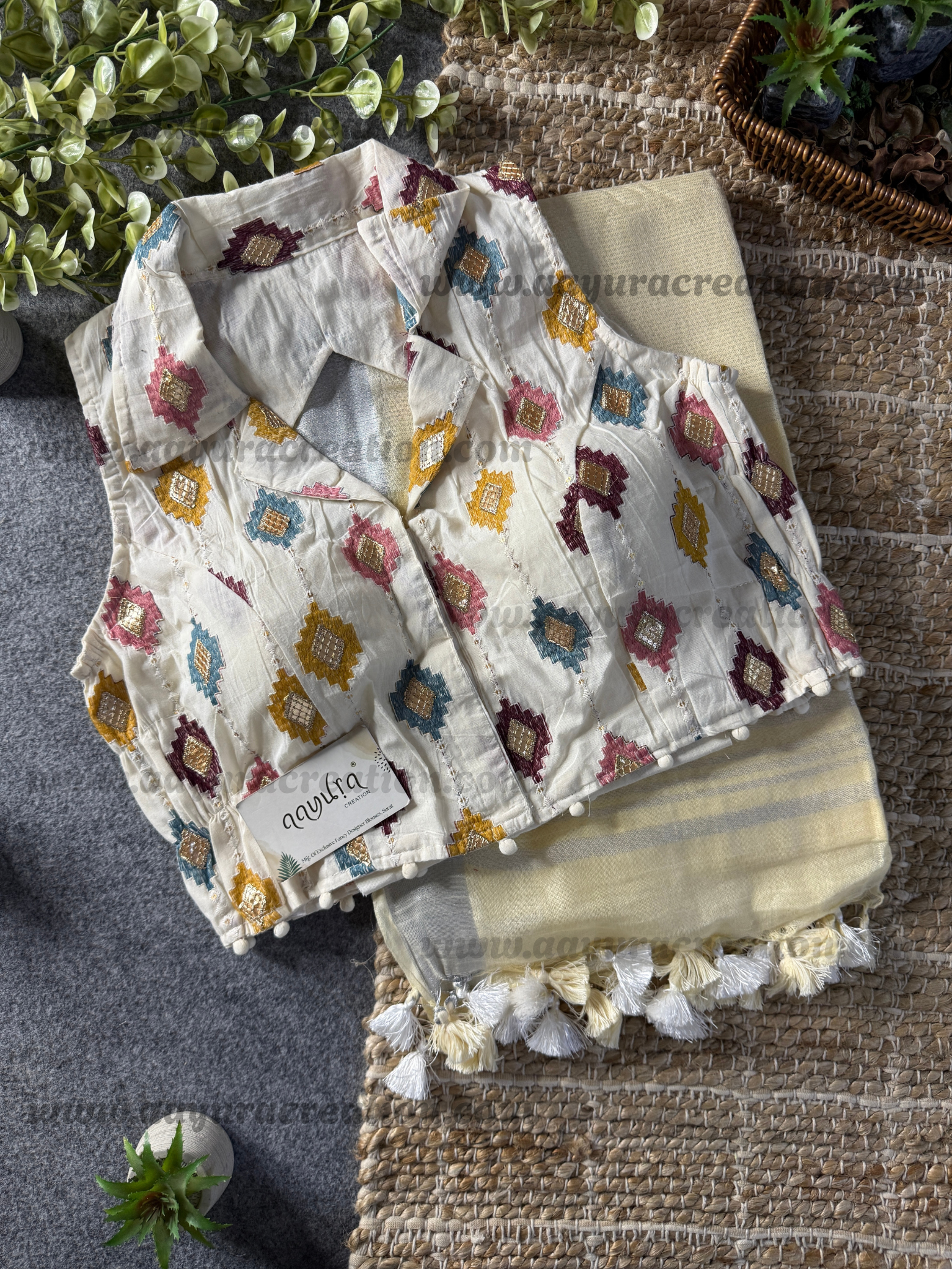 Linen Raw Elegance