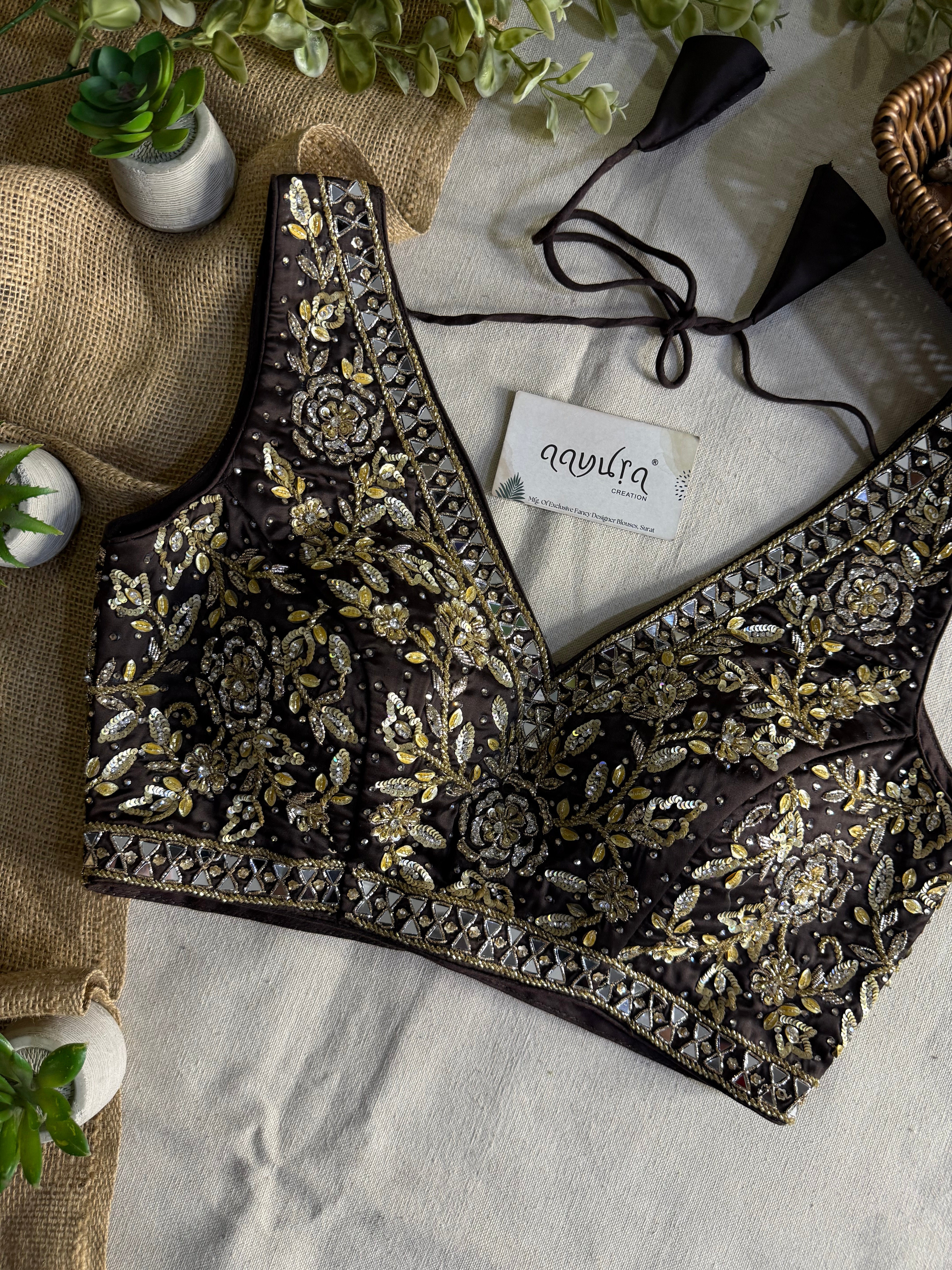 Royal Heritage Handwork Blouse