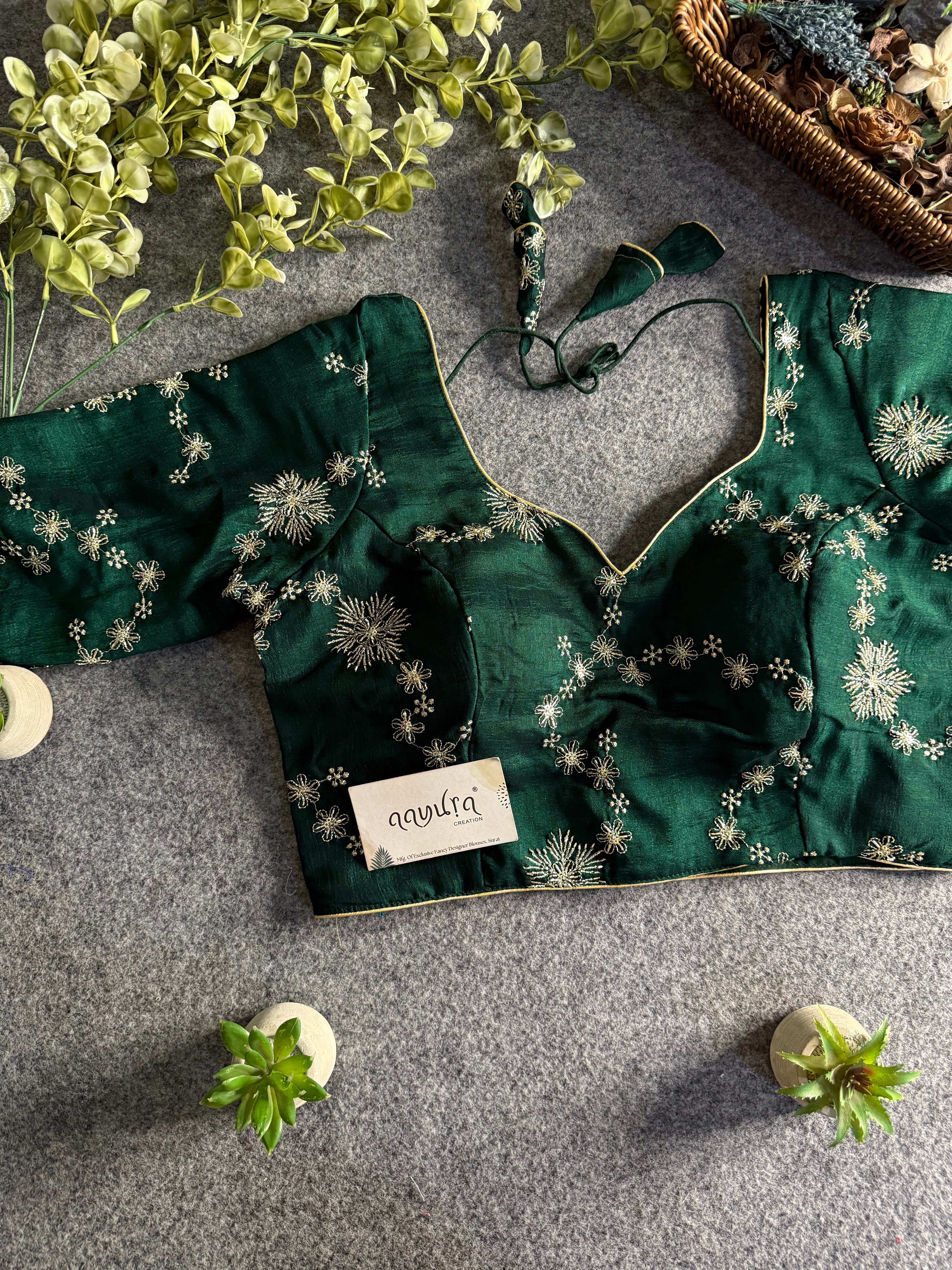 Sadvika-2 Vichitra Silk Blouse