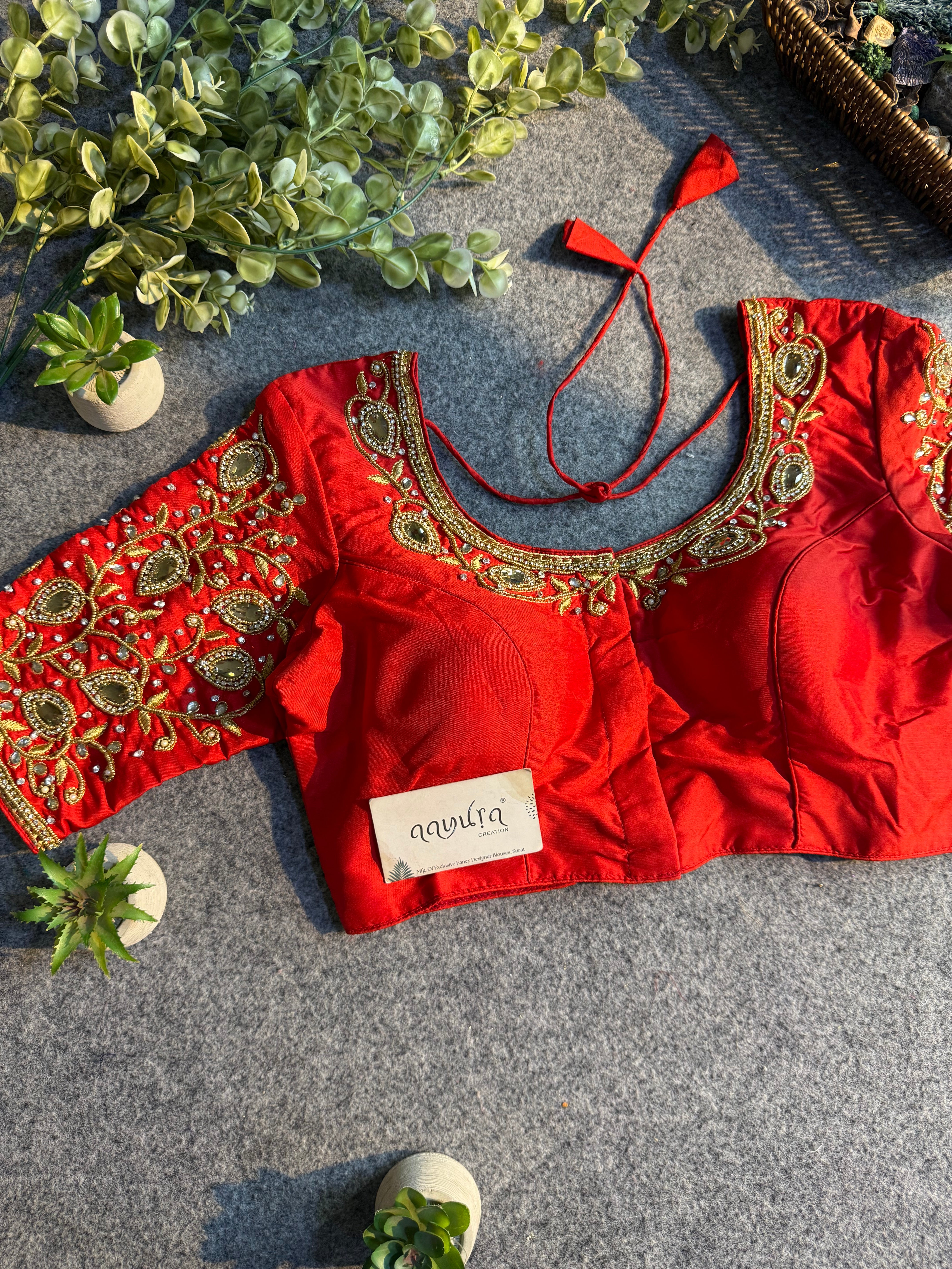 Twinkle Aari Work Blouse