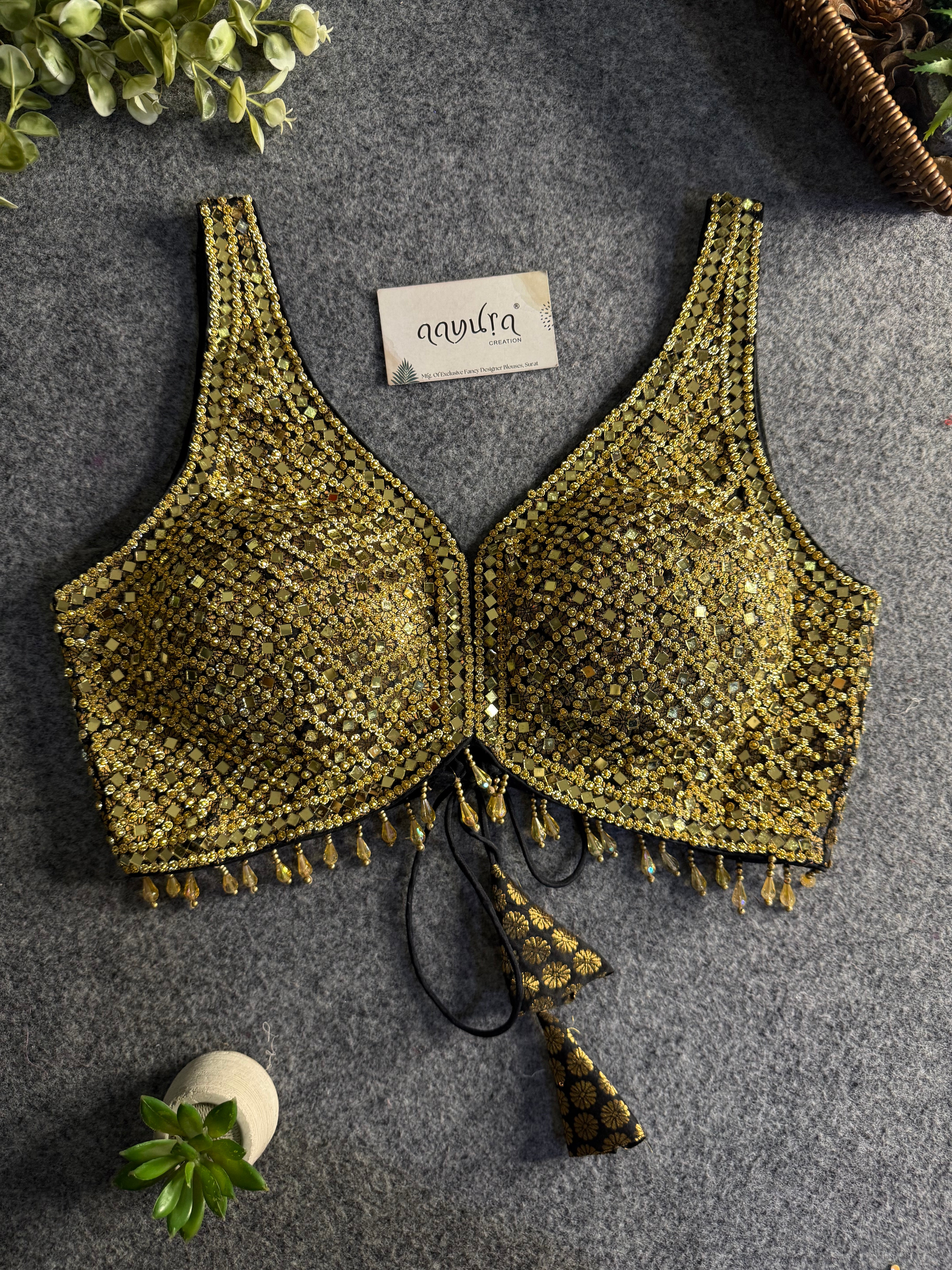 Lunara Festive Glow Blouse