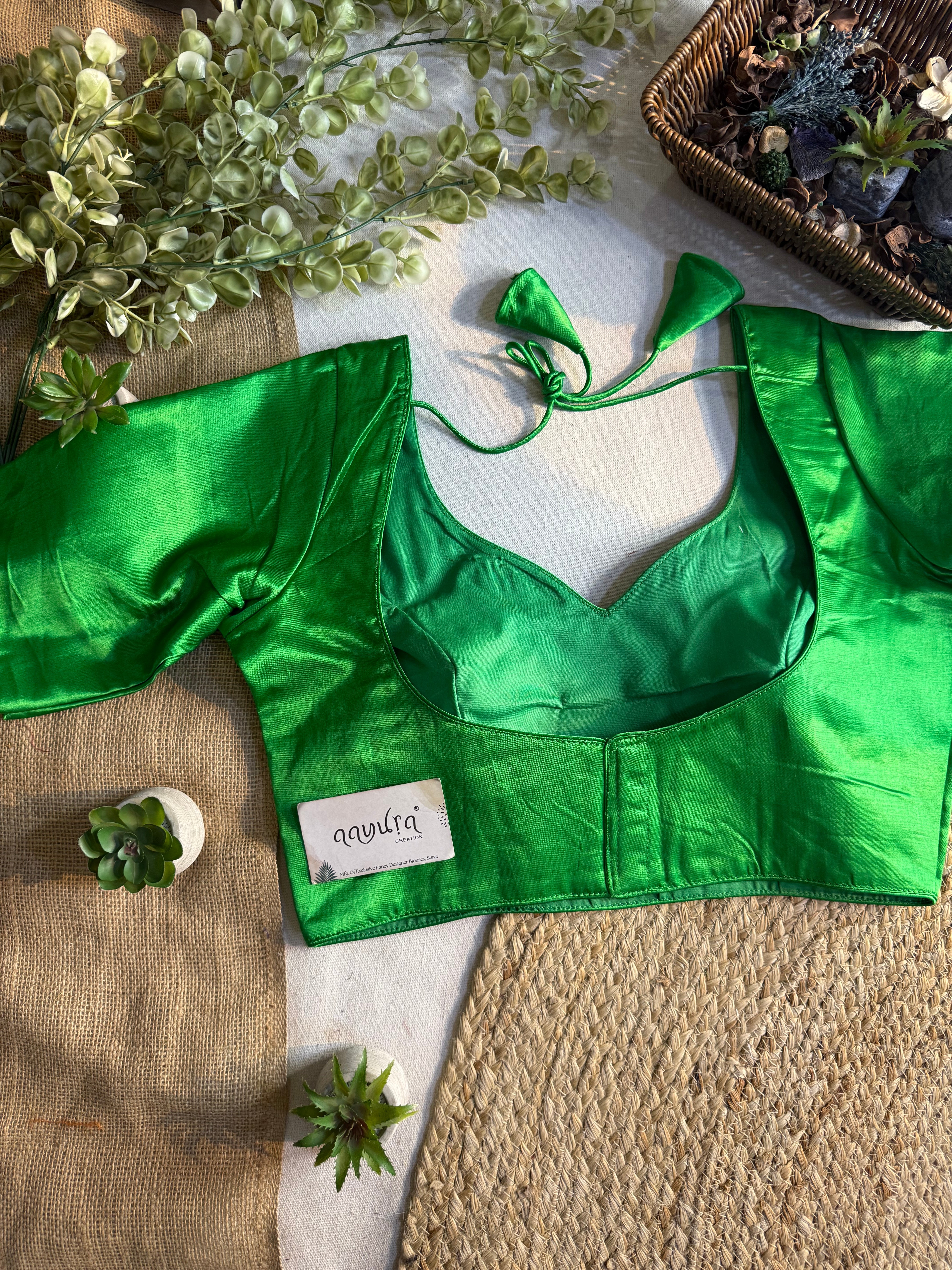 Zeenat Silk Gajji Blouse