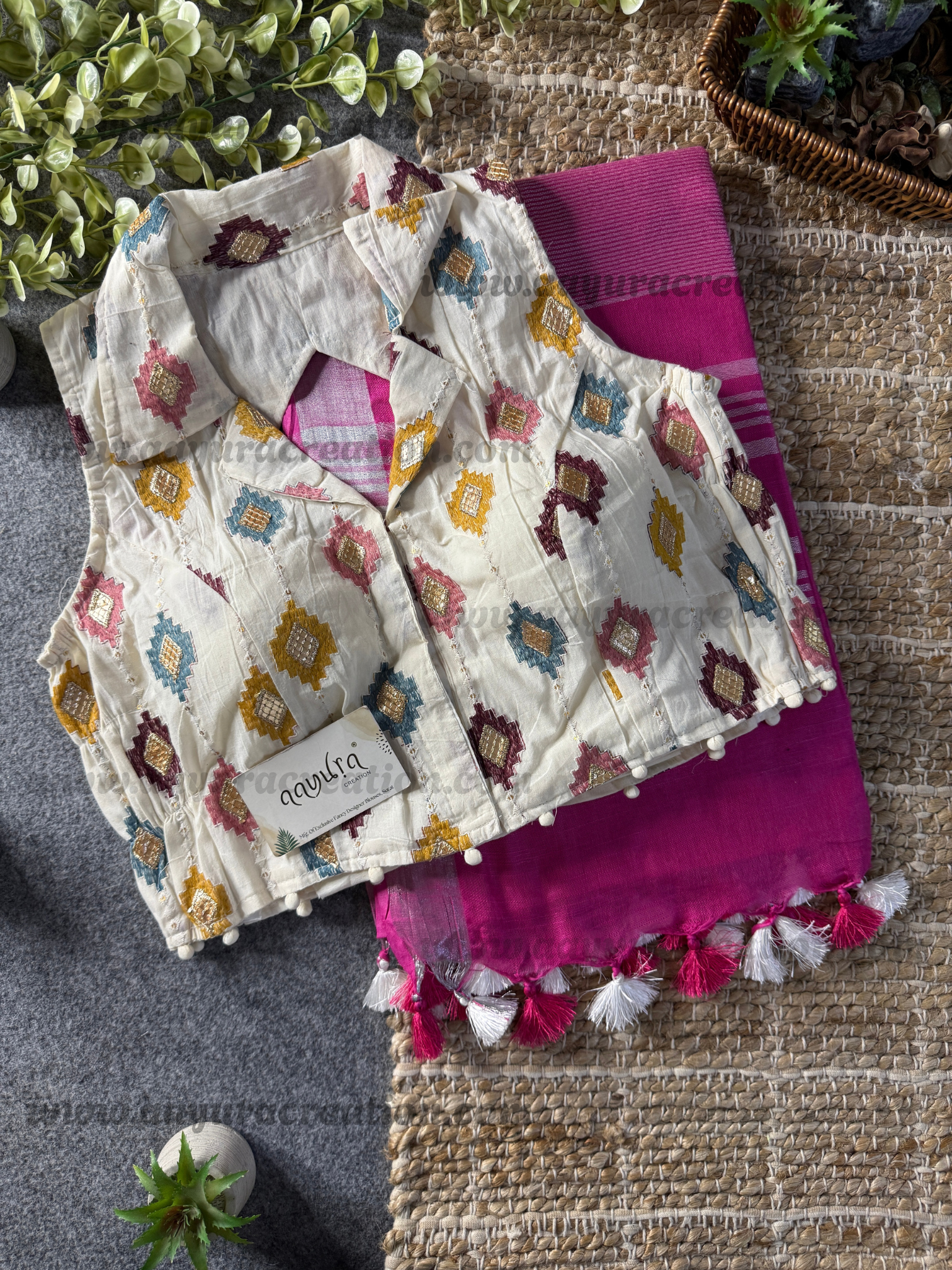 Linen Raw Elegance