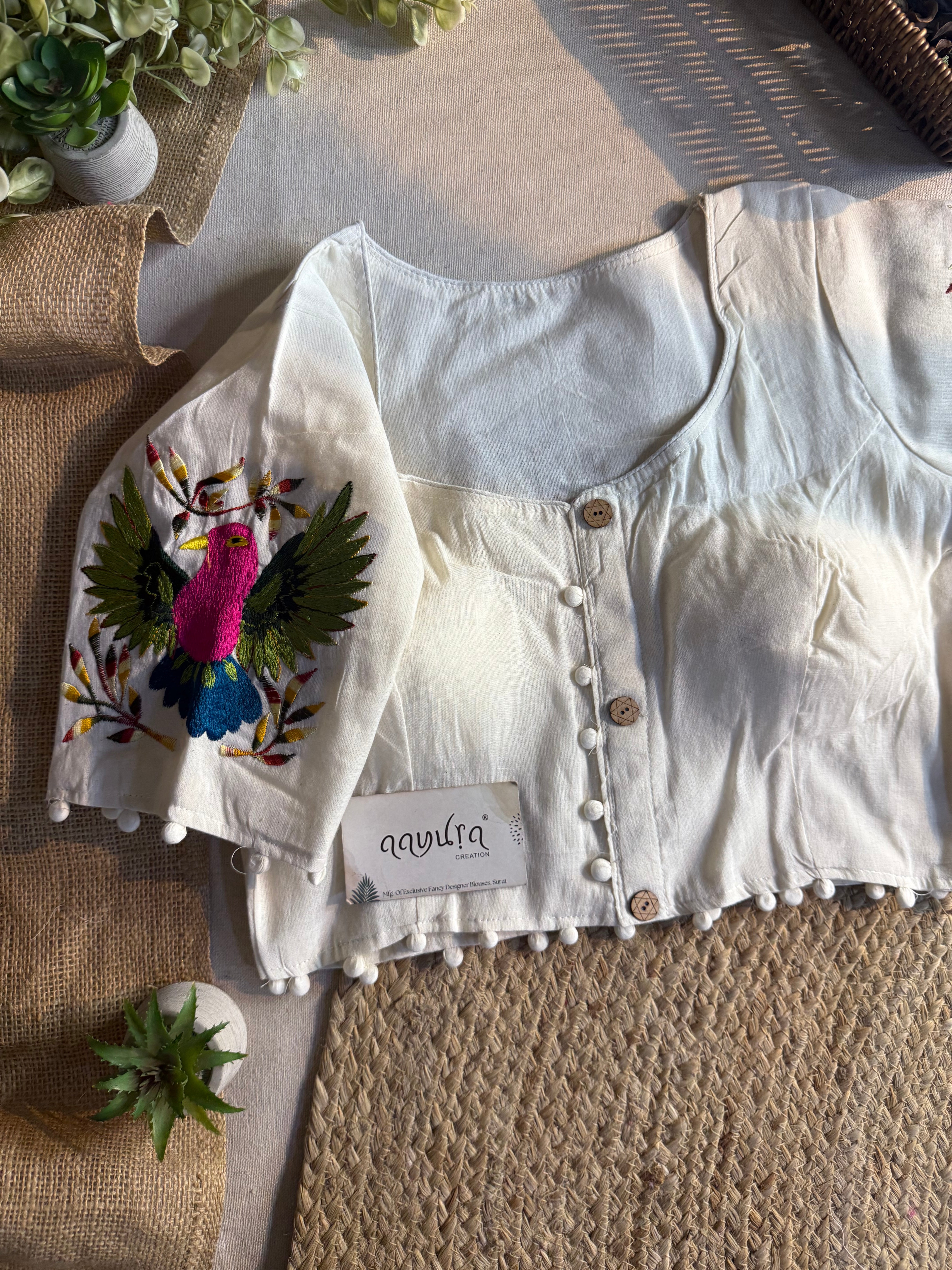 Elite Craft Cotton Blouse