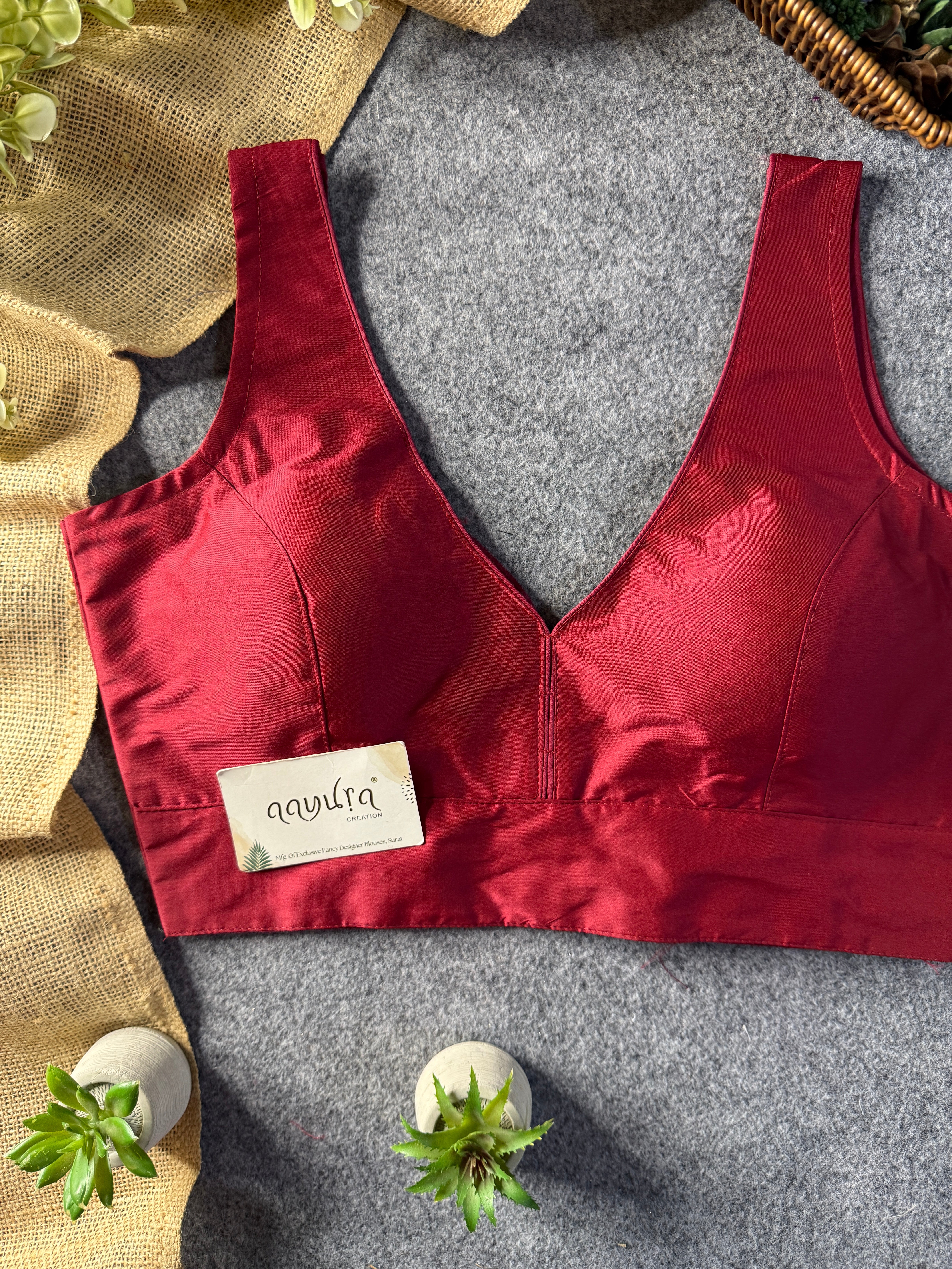 BOLLYWOOD STYLE-BURGUNDY