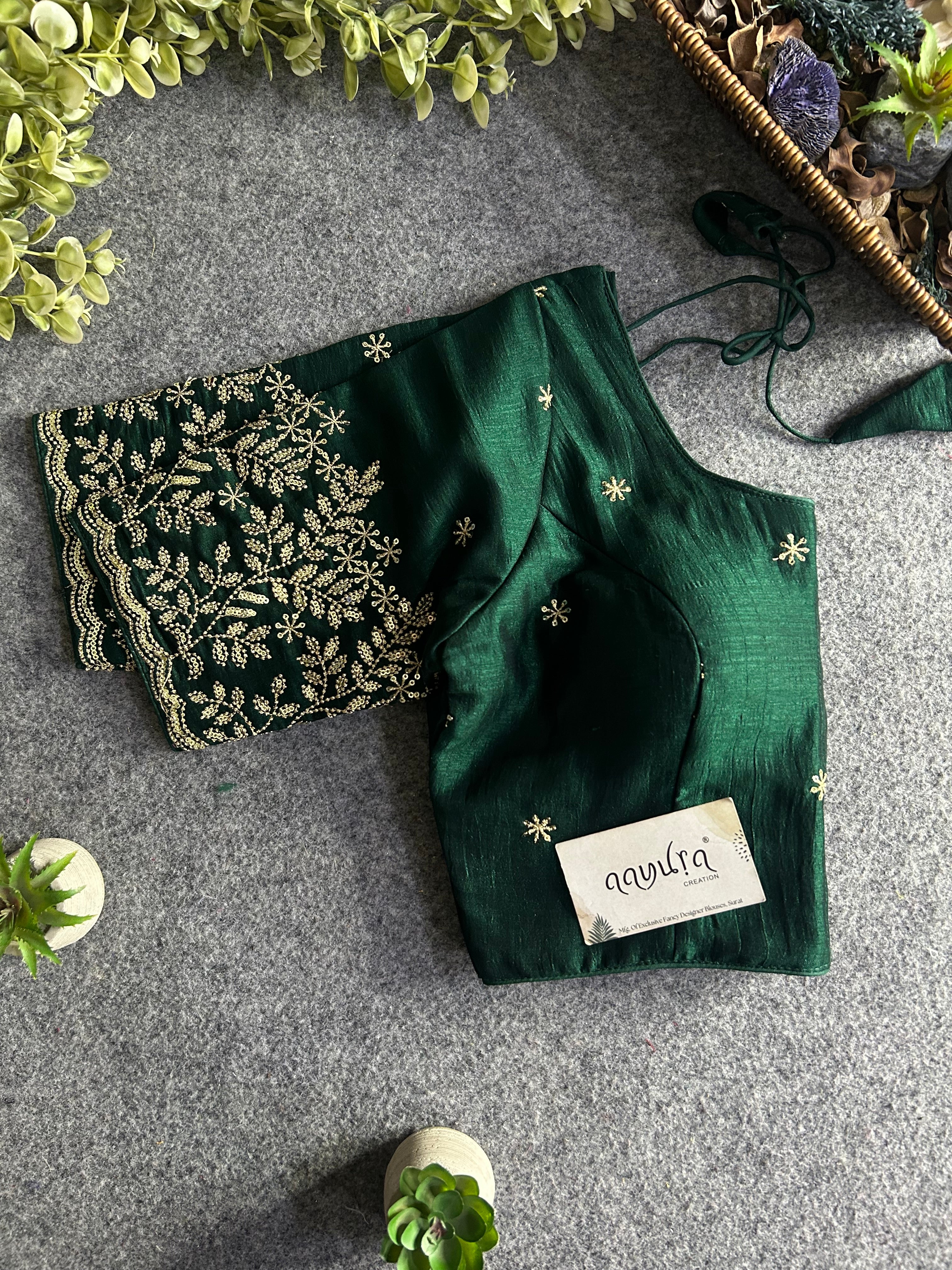 Rajsi Vichitra Zari Work Blouse