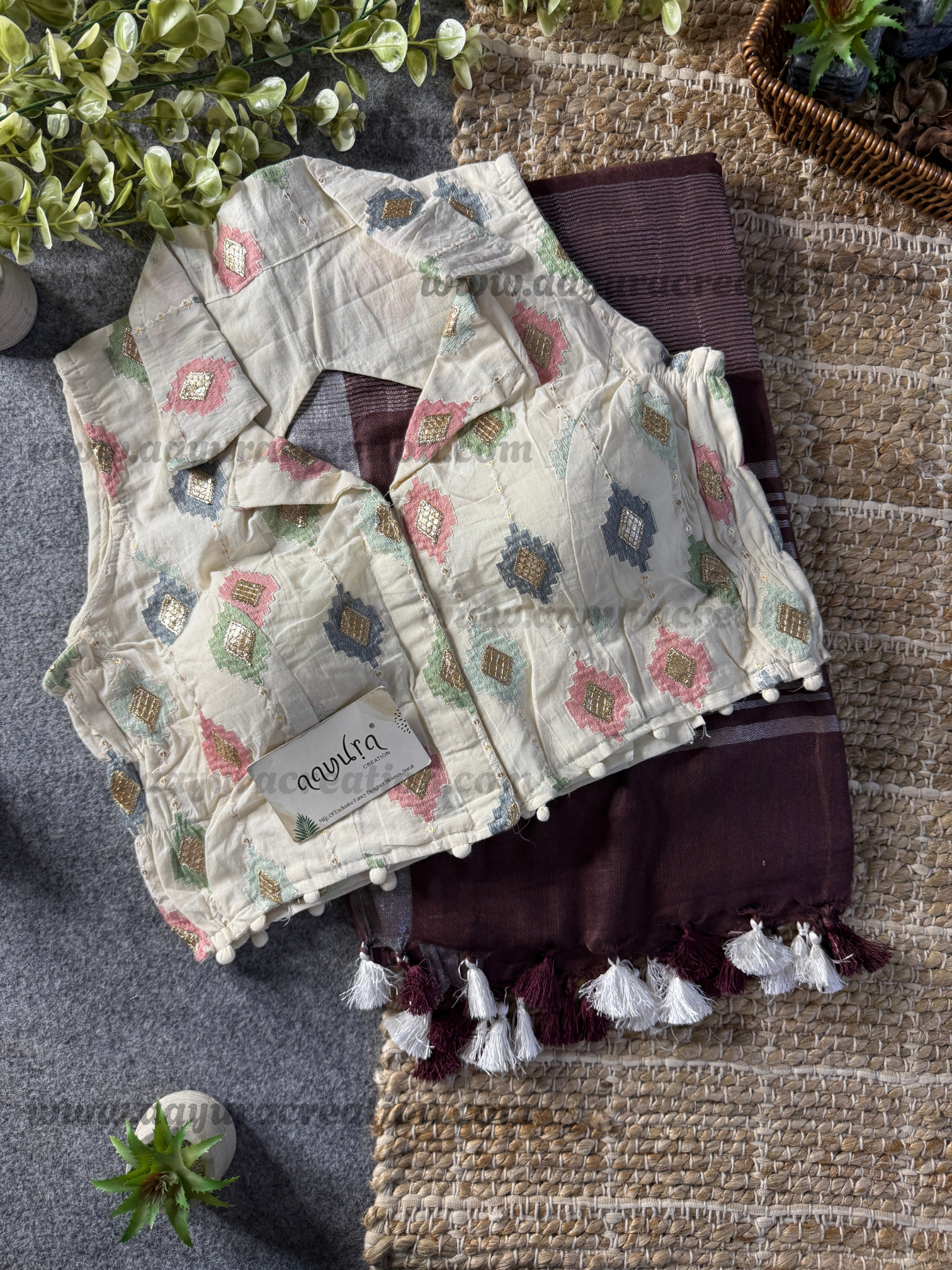 Linen Raw Elegance