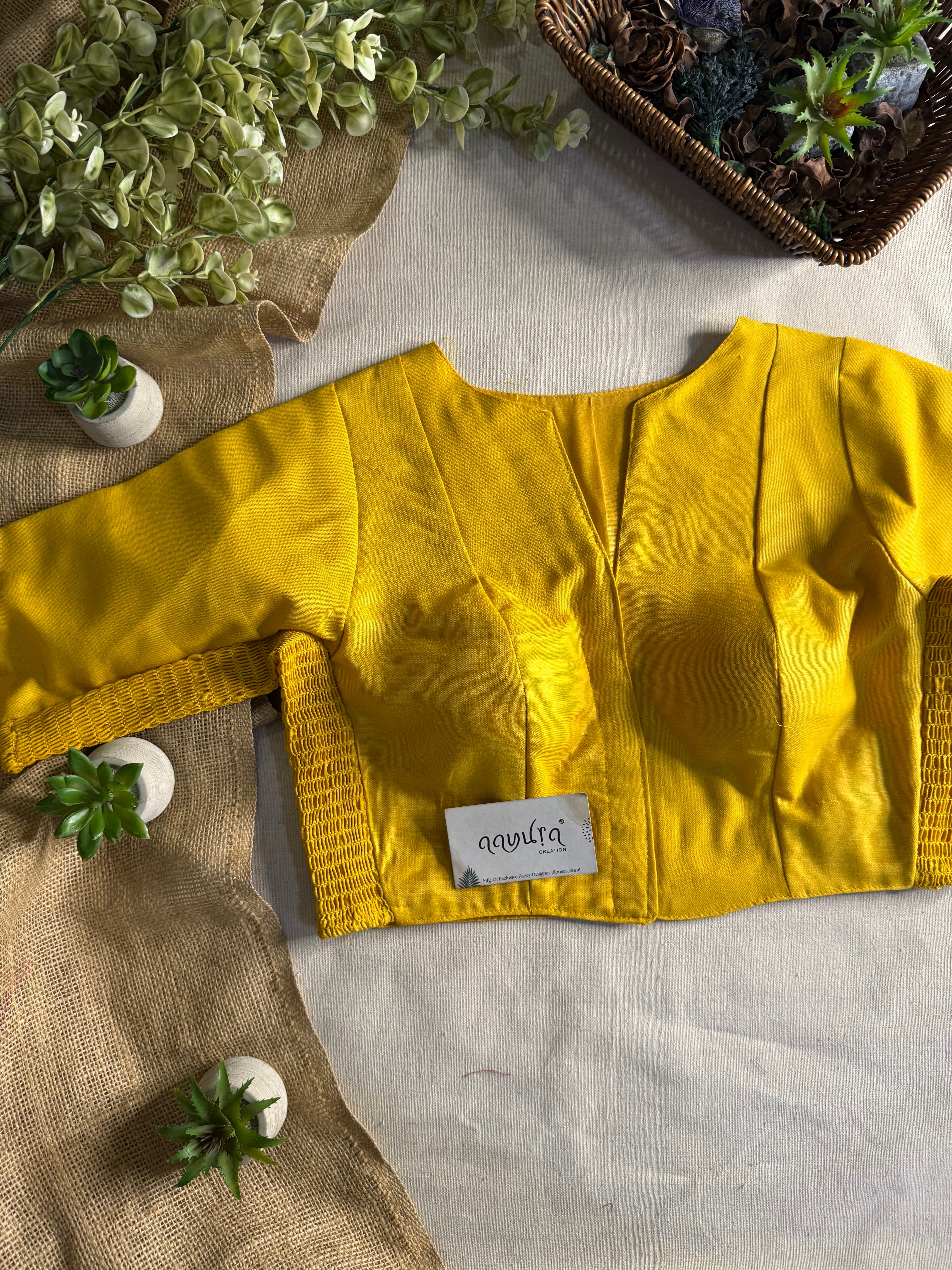 Comfort Fit Cotton Blouse