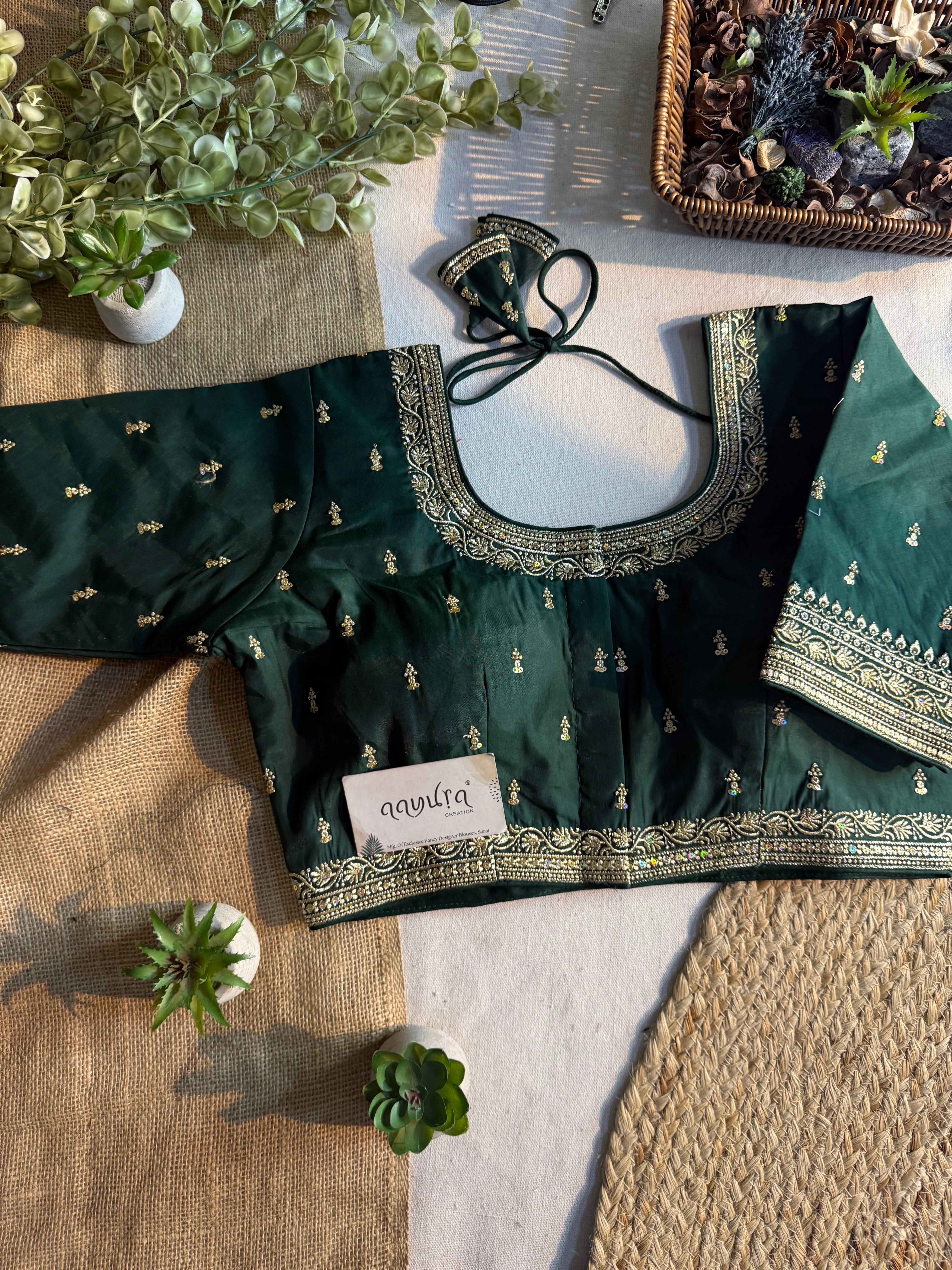 Mystique Embroidery Work Blouse
