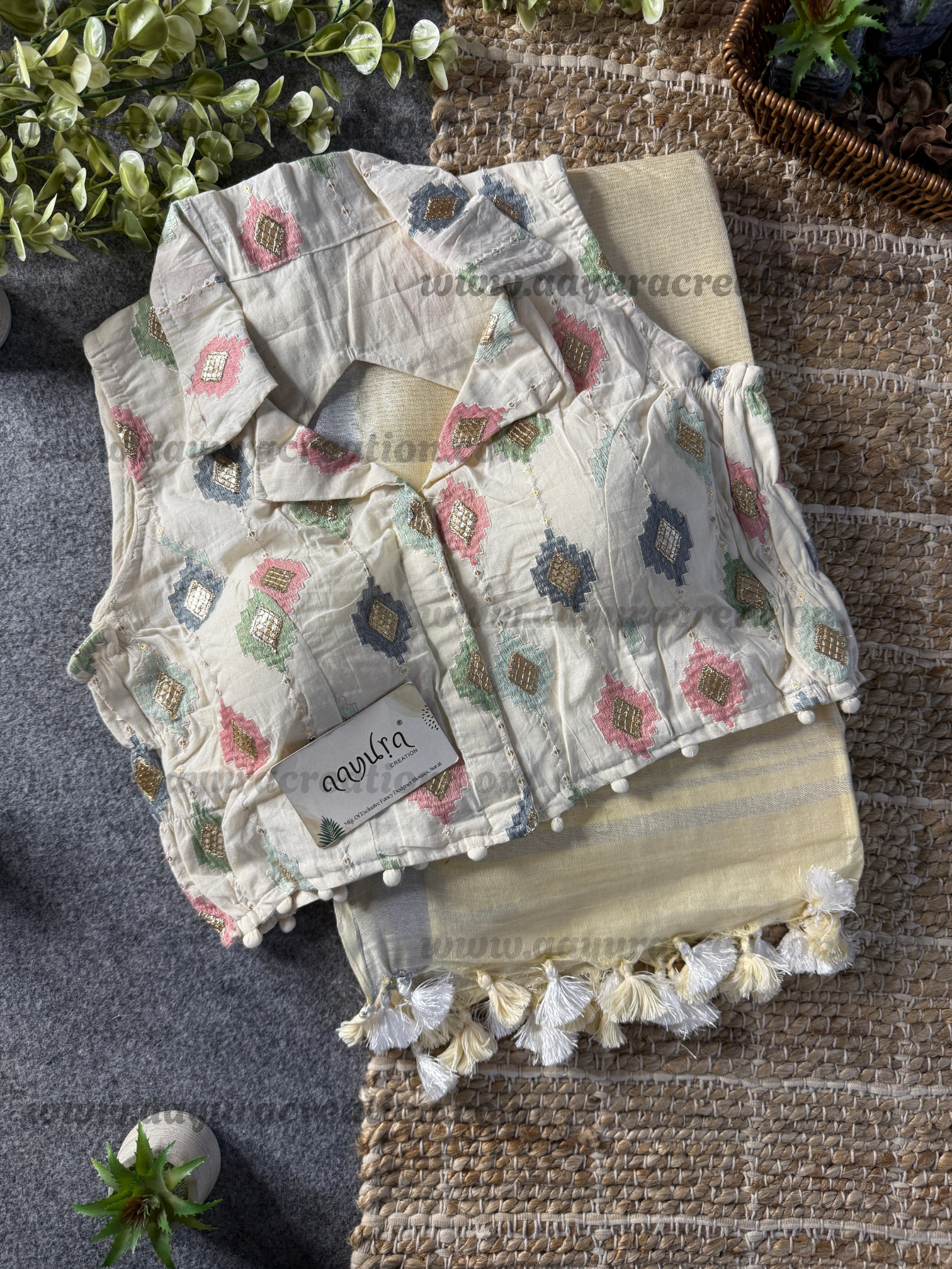 Linen Raw Elegance
