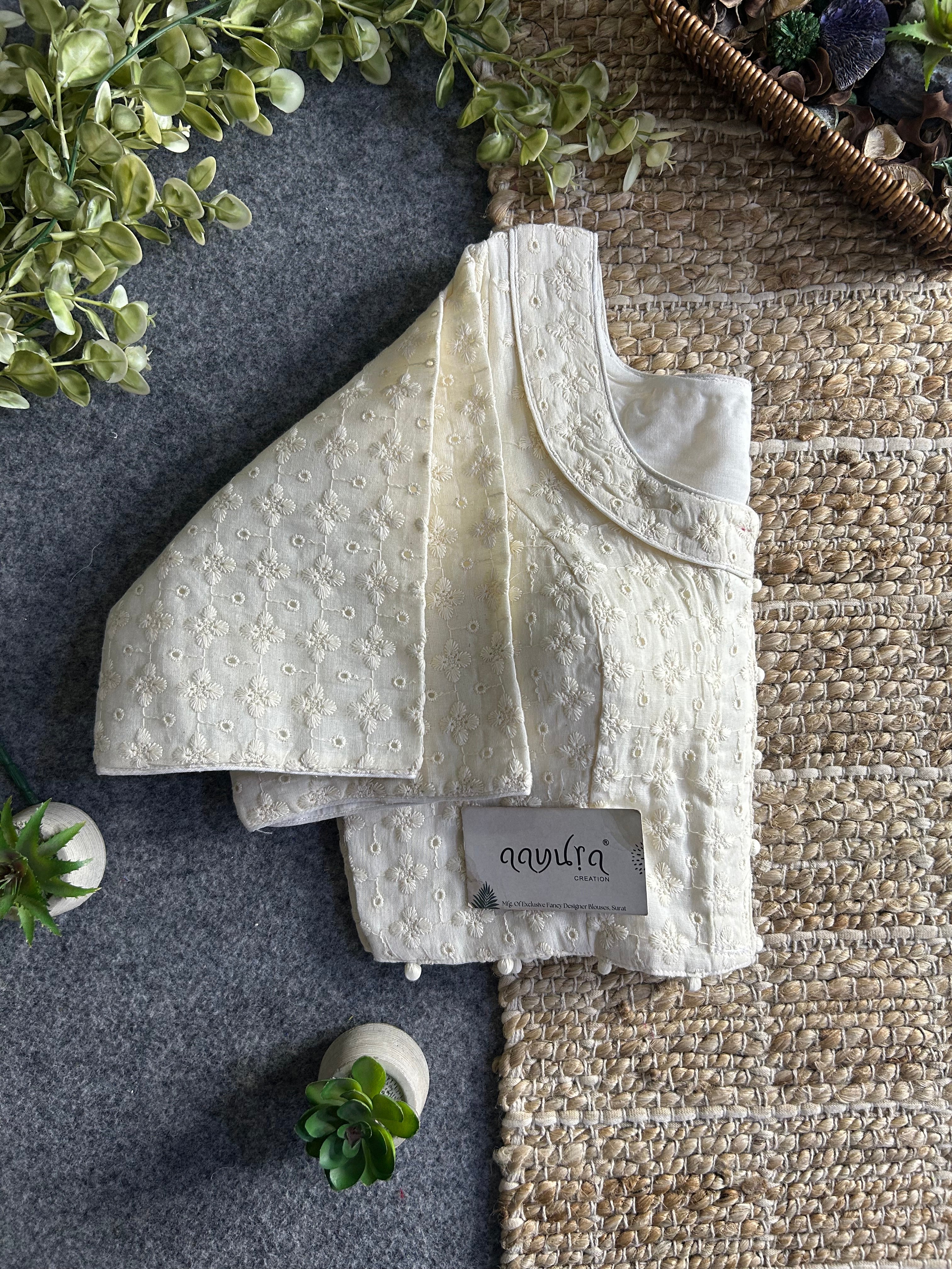 Designer Hakoba Cotton Everyday Blouse