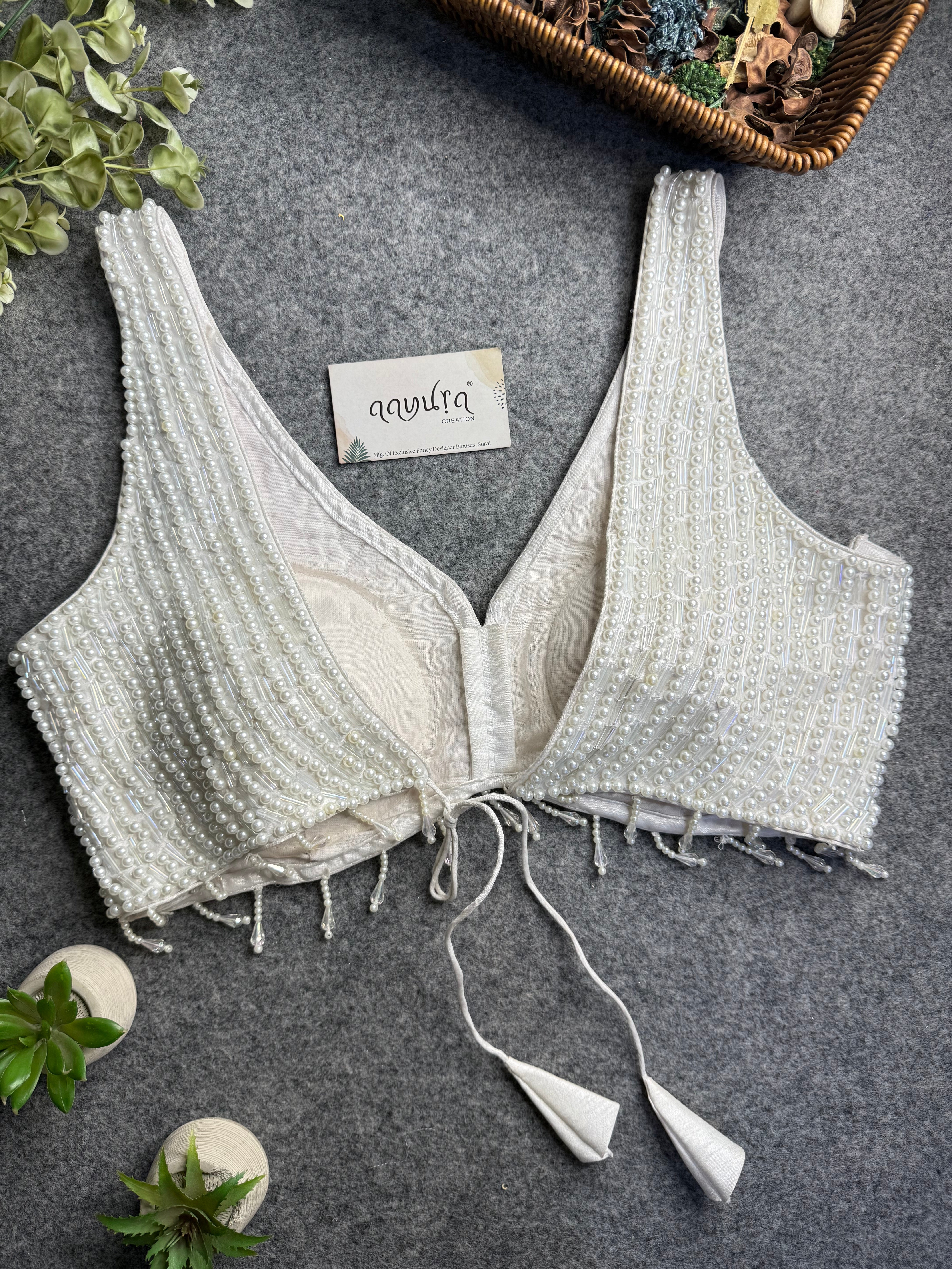 Adwita Pearl Blouse