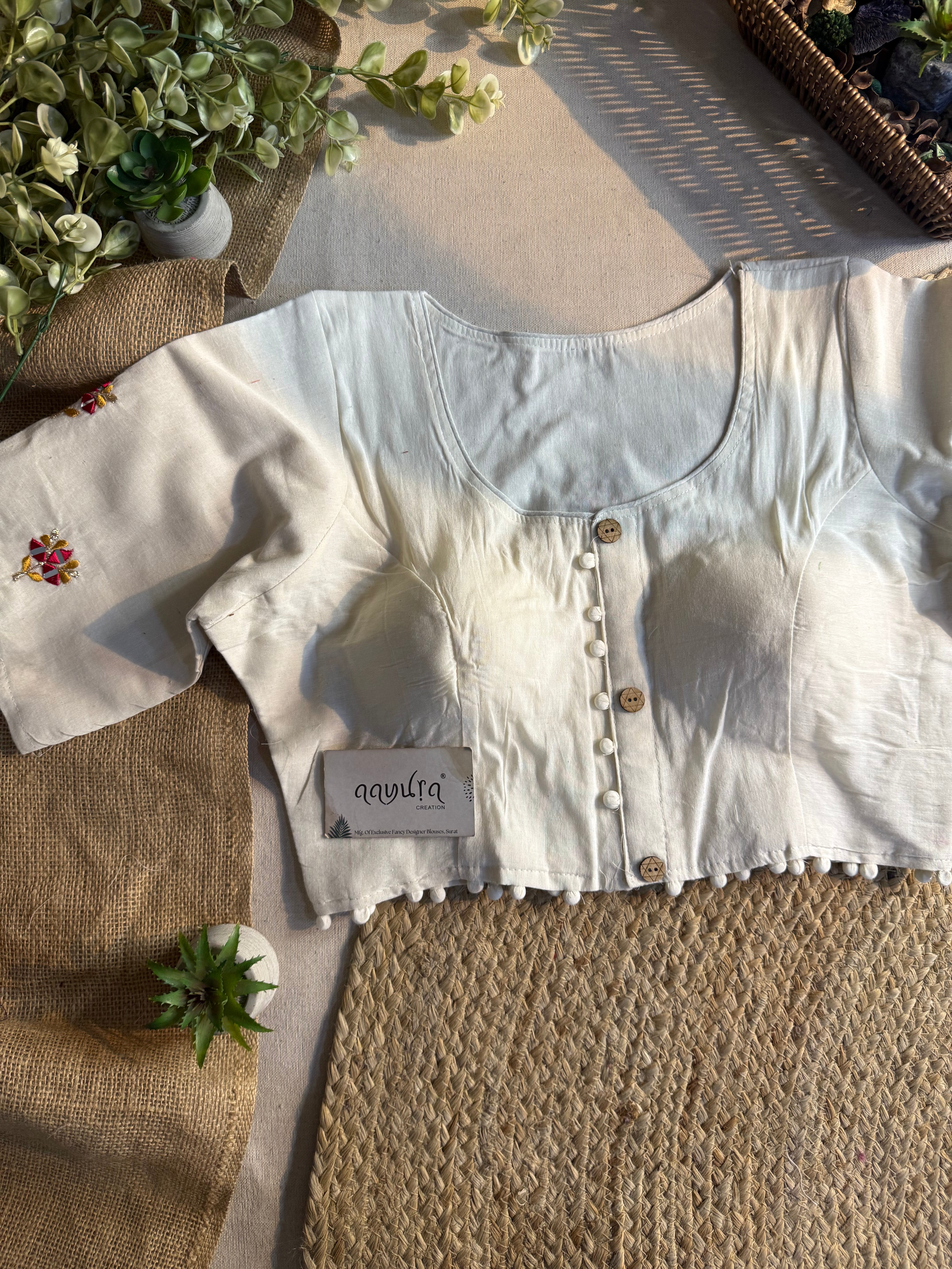 Elite Craft Cotton Blouse