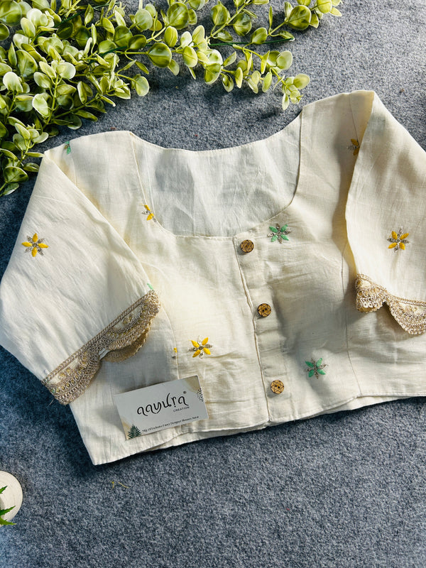 Saanvi-Khadi Boatneck