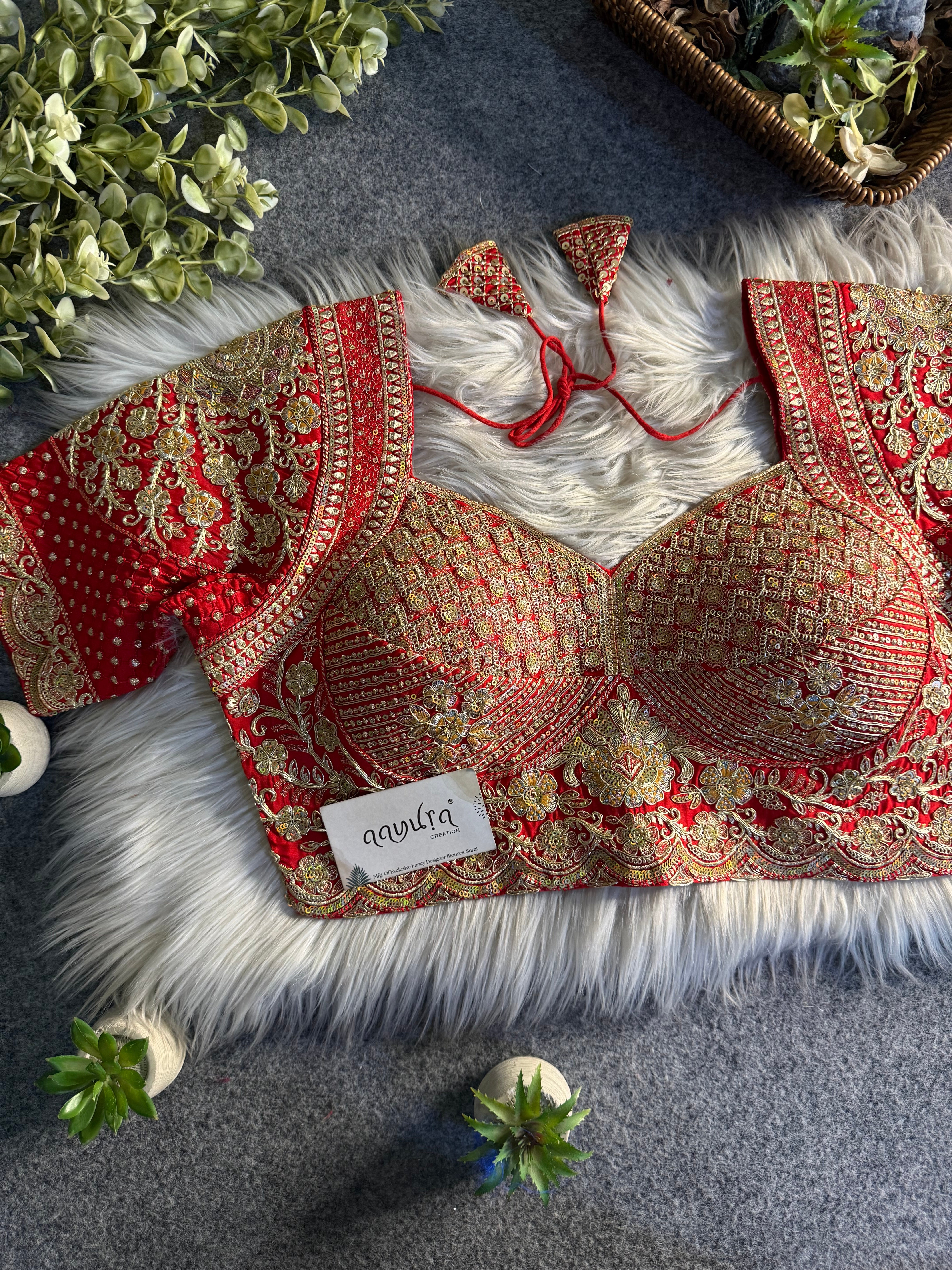 Rivya Glam Silk Blouse