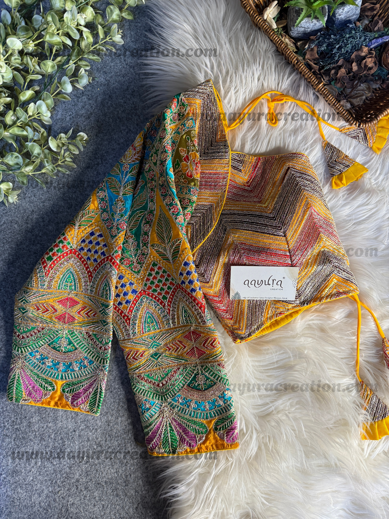 Majestic Crepe Bridal Blouse