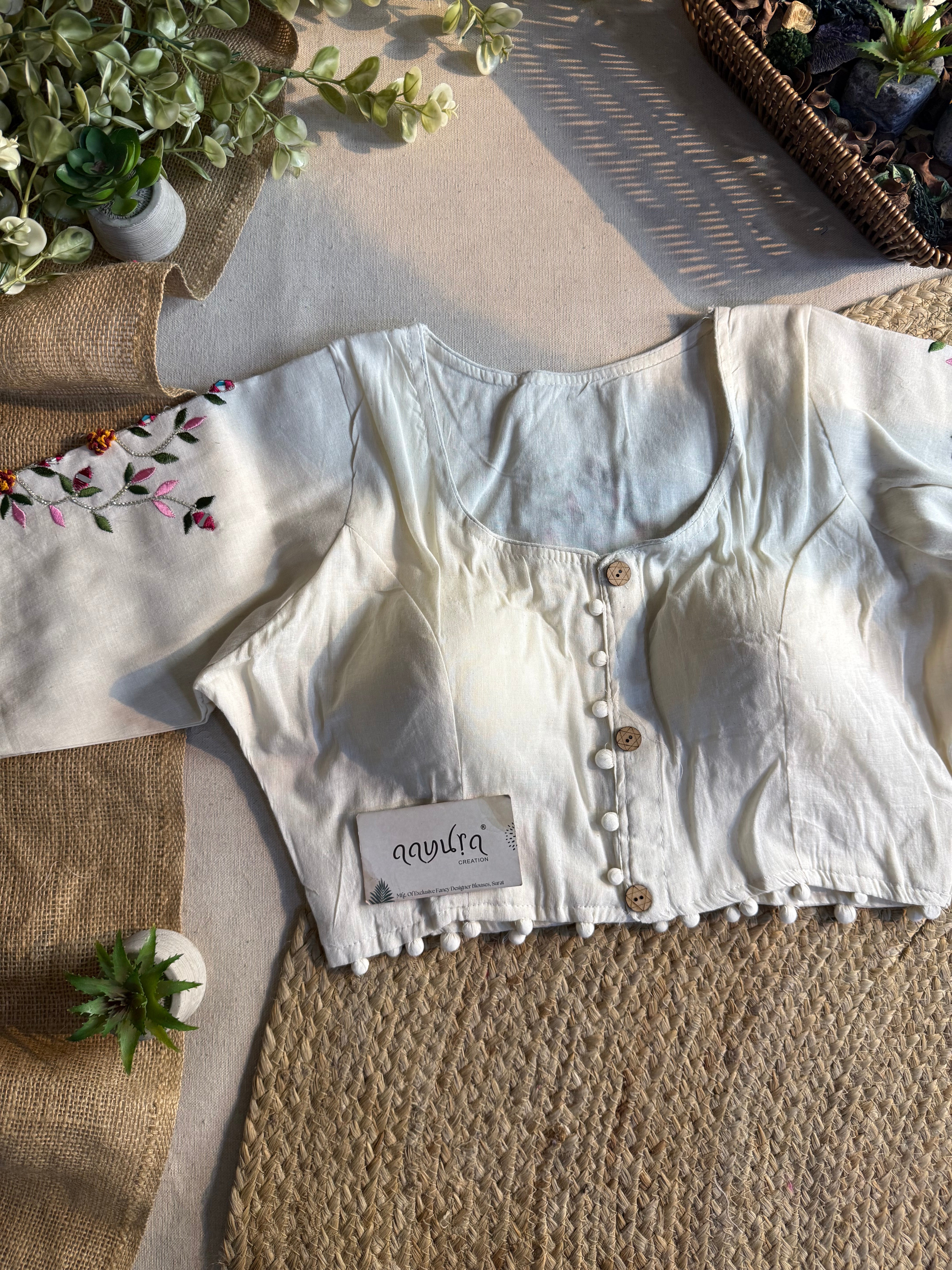 Elite Craft Cotton Blouse